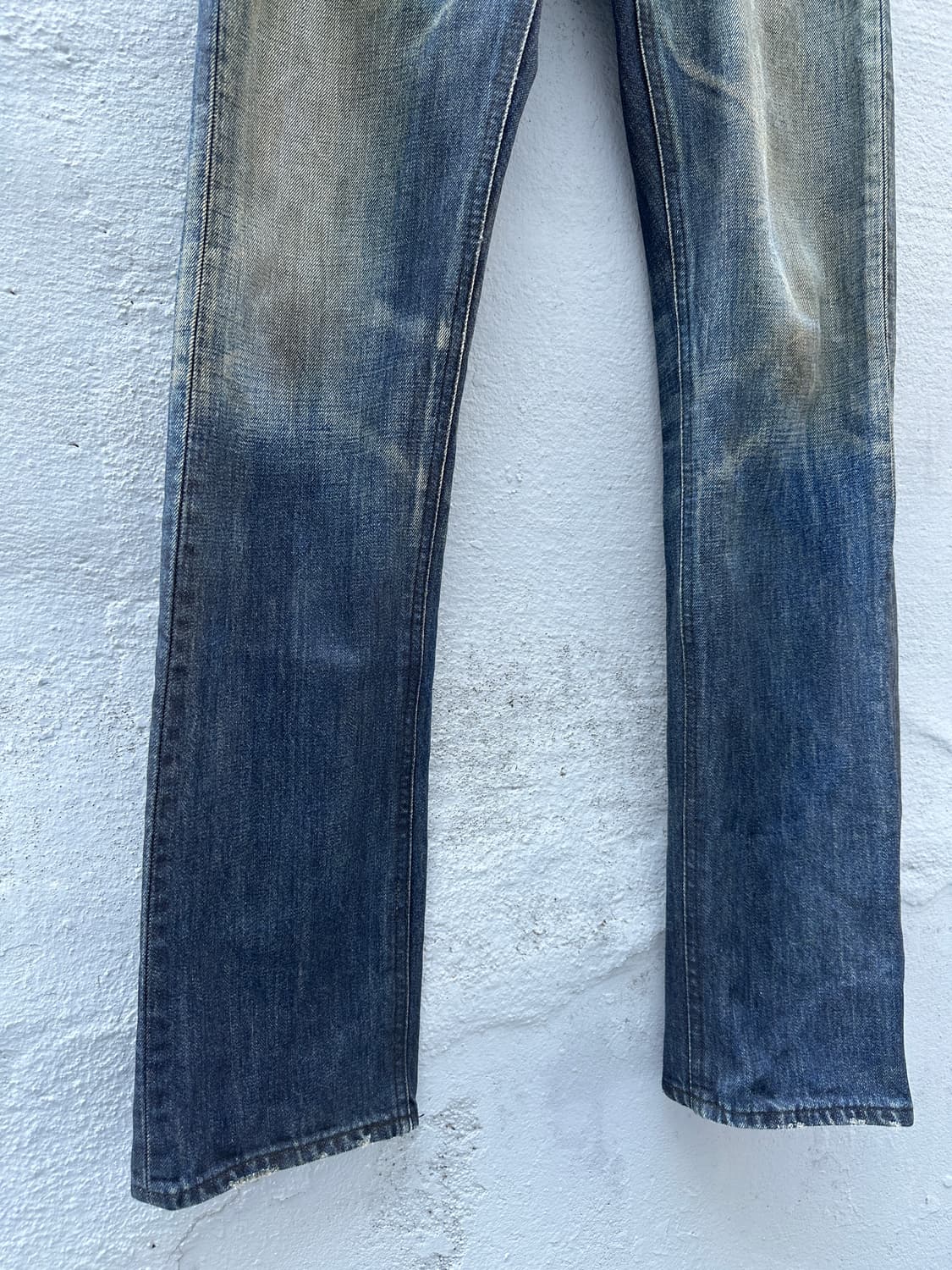 LEGENDA stud waxed coating jeans 상품이미지6