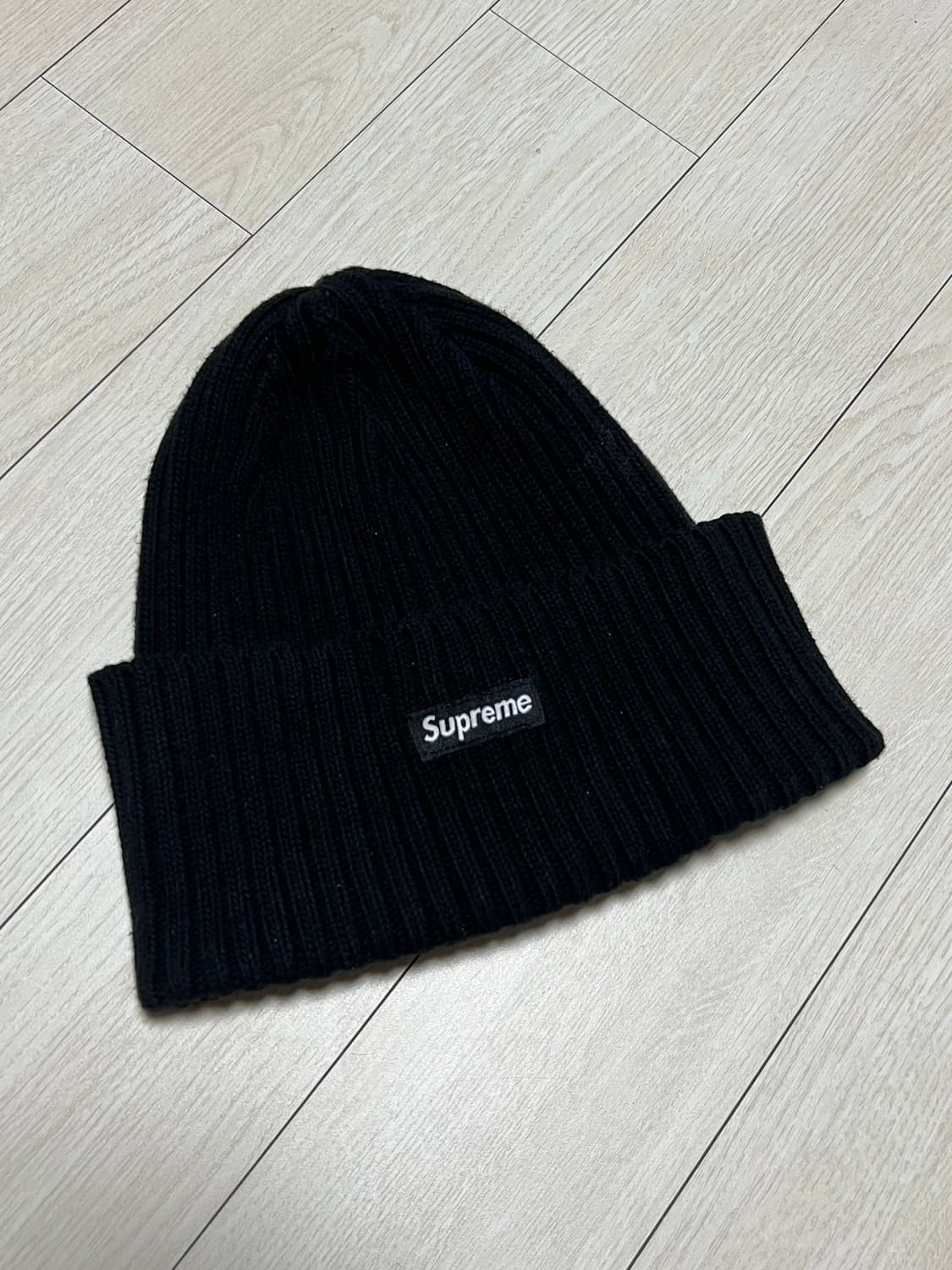 슈프림 오버다이드 비니 블랙 상품이미지1