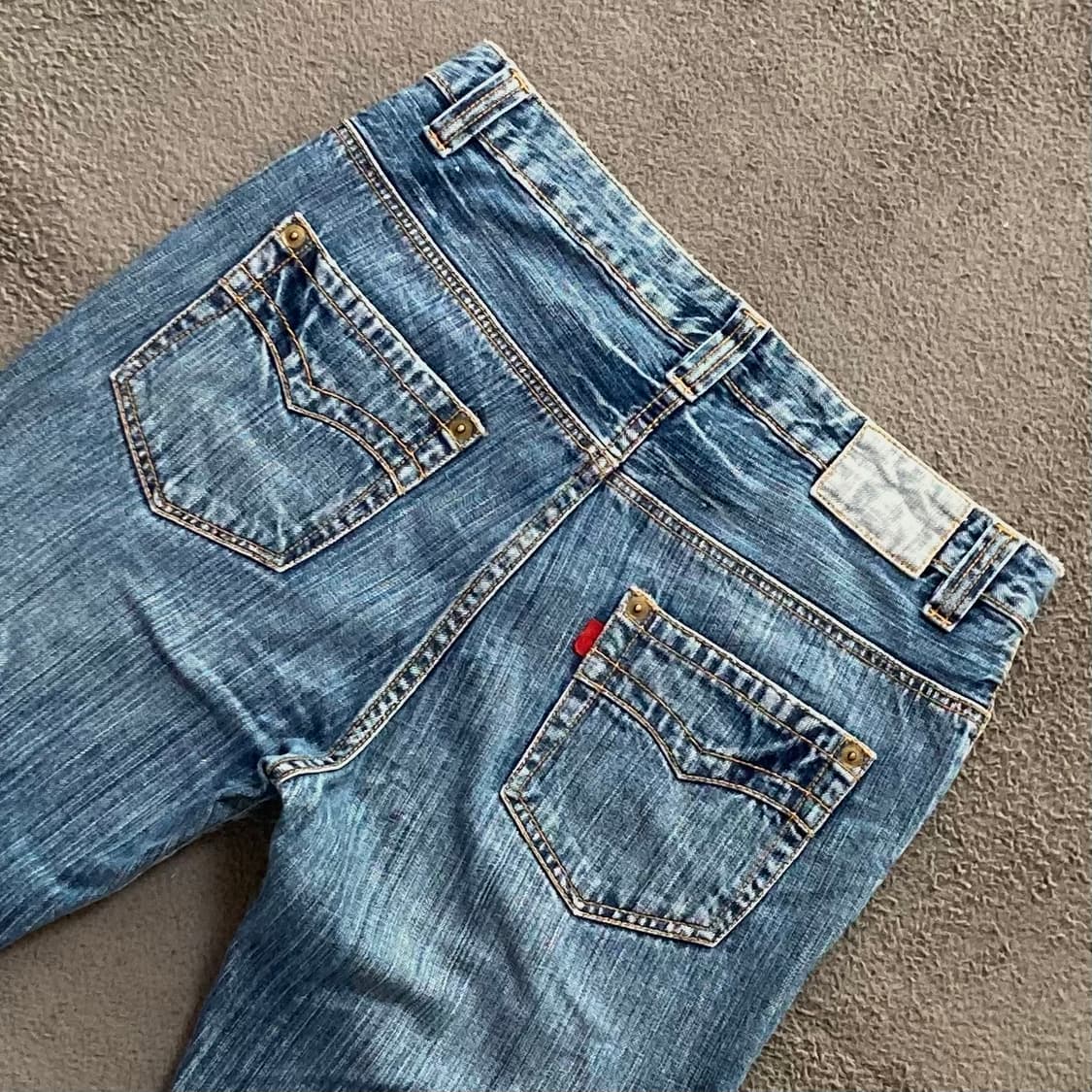 아츠오 타야마 데님팬츠 W38 ATSURO TAYAMA 상품이미지4