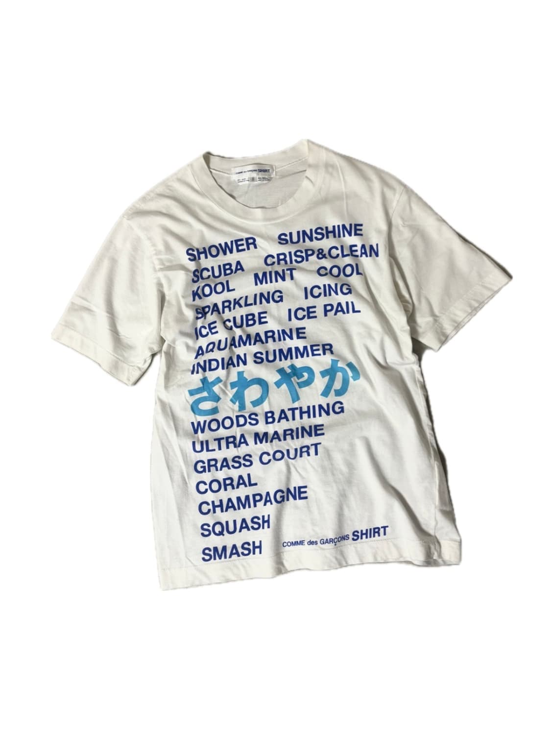 Comme des Garcons Shirt 꼼데가르송 셔츠 사와야카 반팔 상품이미지1