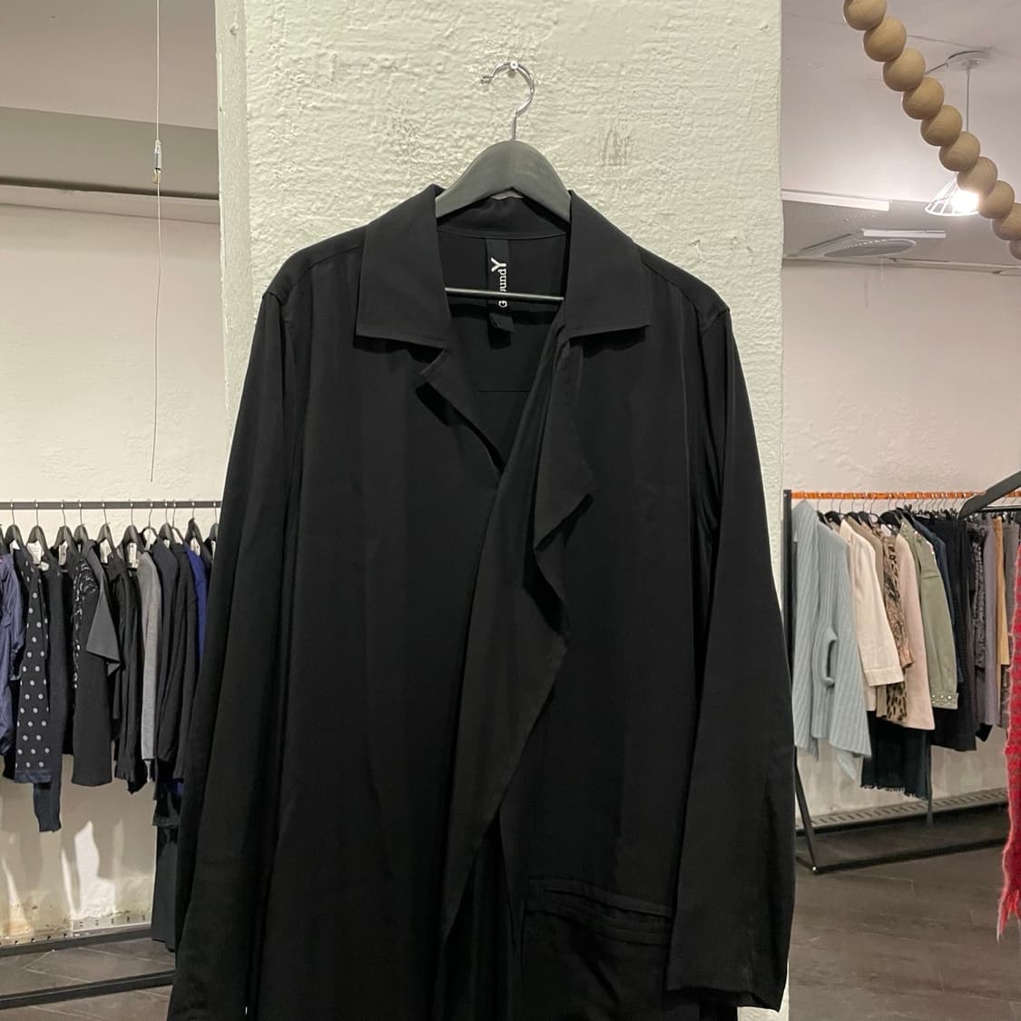 요지야마모토 드레이핑 롱셔츠 상품이미지2