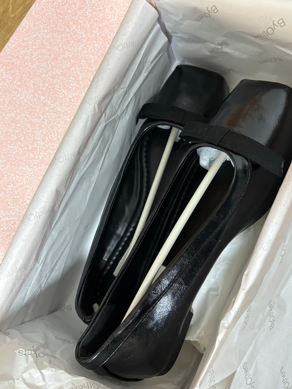 바이아덜스 리본 플랫슈즈 상품이미지3