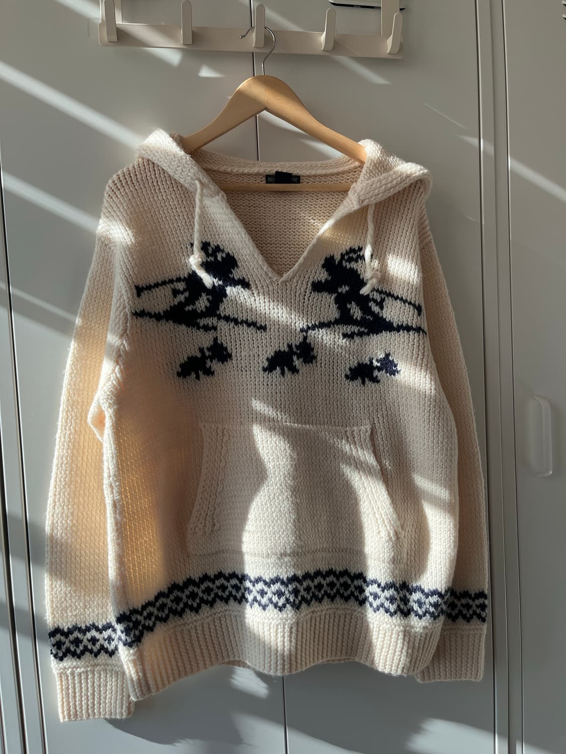 (Rare) Polo jeans company 스키 후드 울니트 상품이미지4