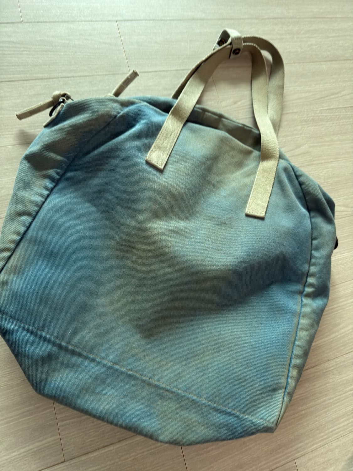 rrl 더블알엘 그래픽 워싱 캔버스 토트백 상품이미지5