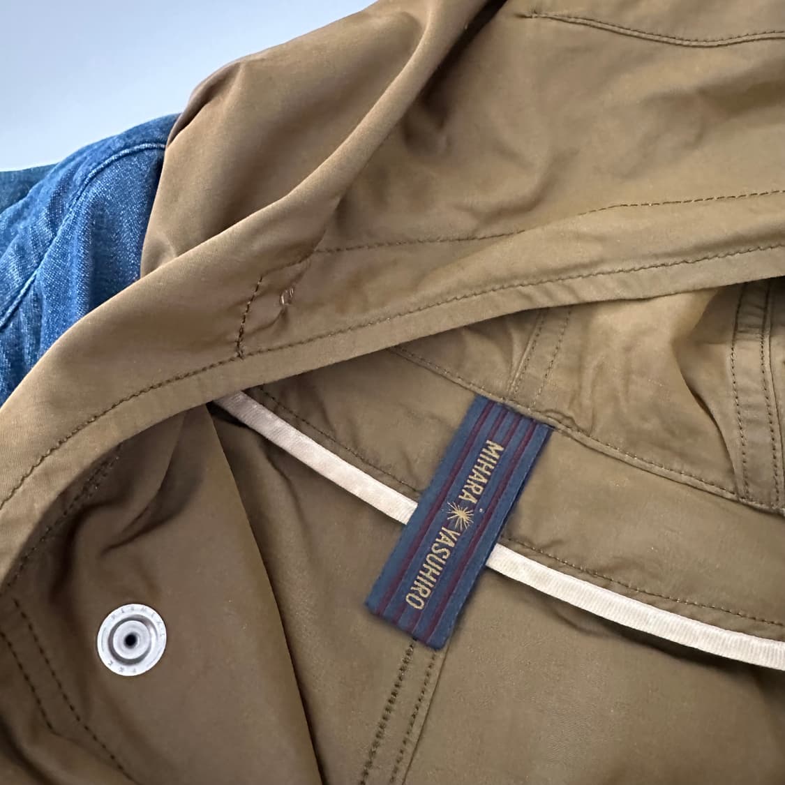 미하라야스히로 mihara yasuhiro 데님 셔츠 자켓 상품이미지8