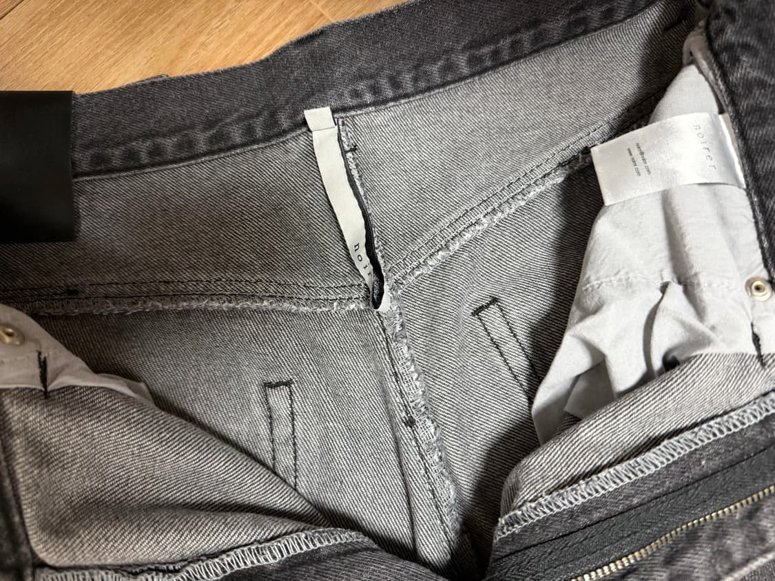 [50] 노이어 유틸리티 카고 와이드 데님 팬츠 상품이미지5