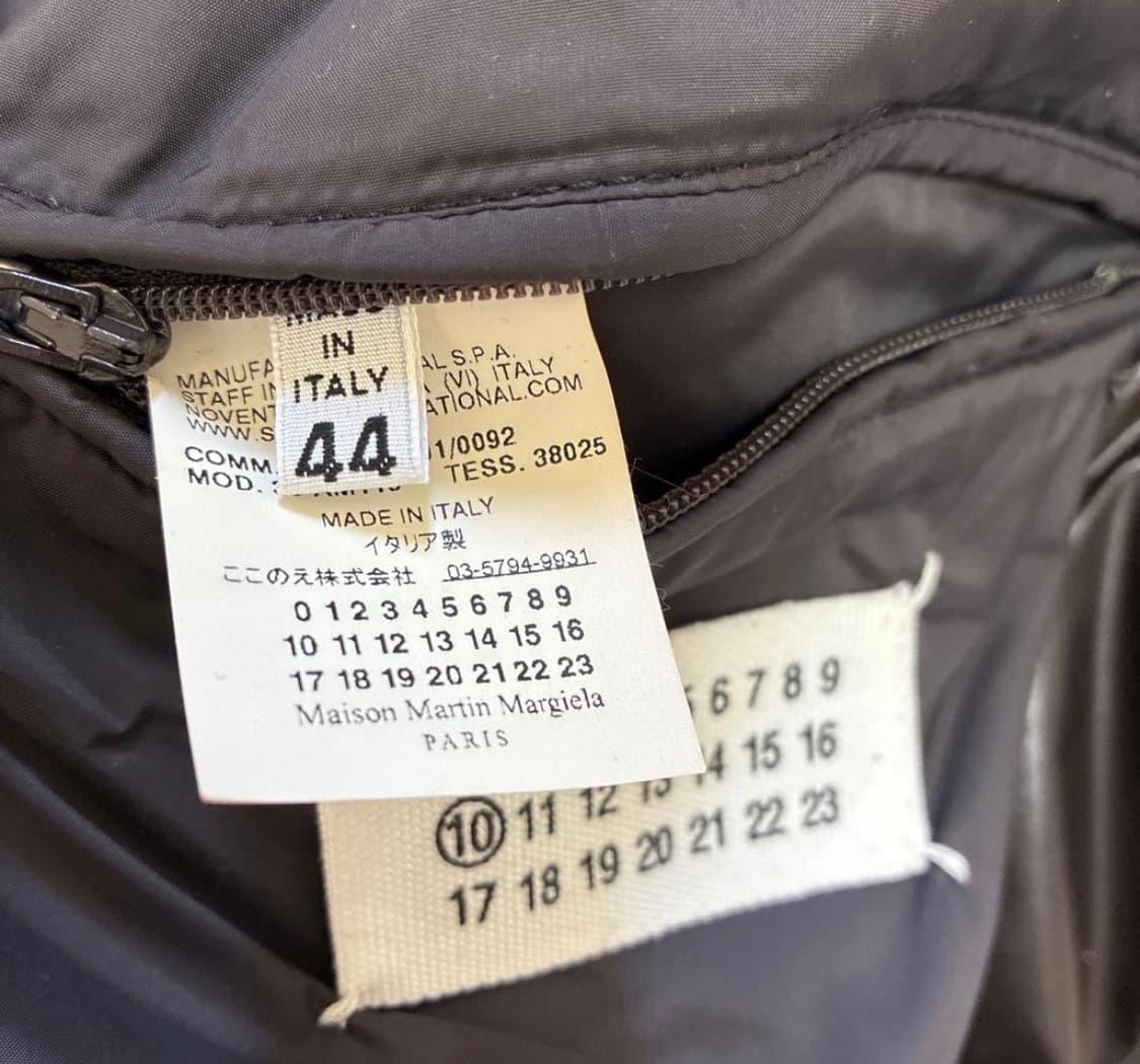 martin margiela 08aw 퍼 시어링 패딩 자켓 상품이미지3