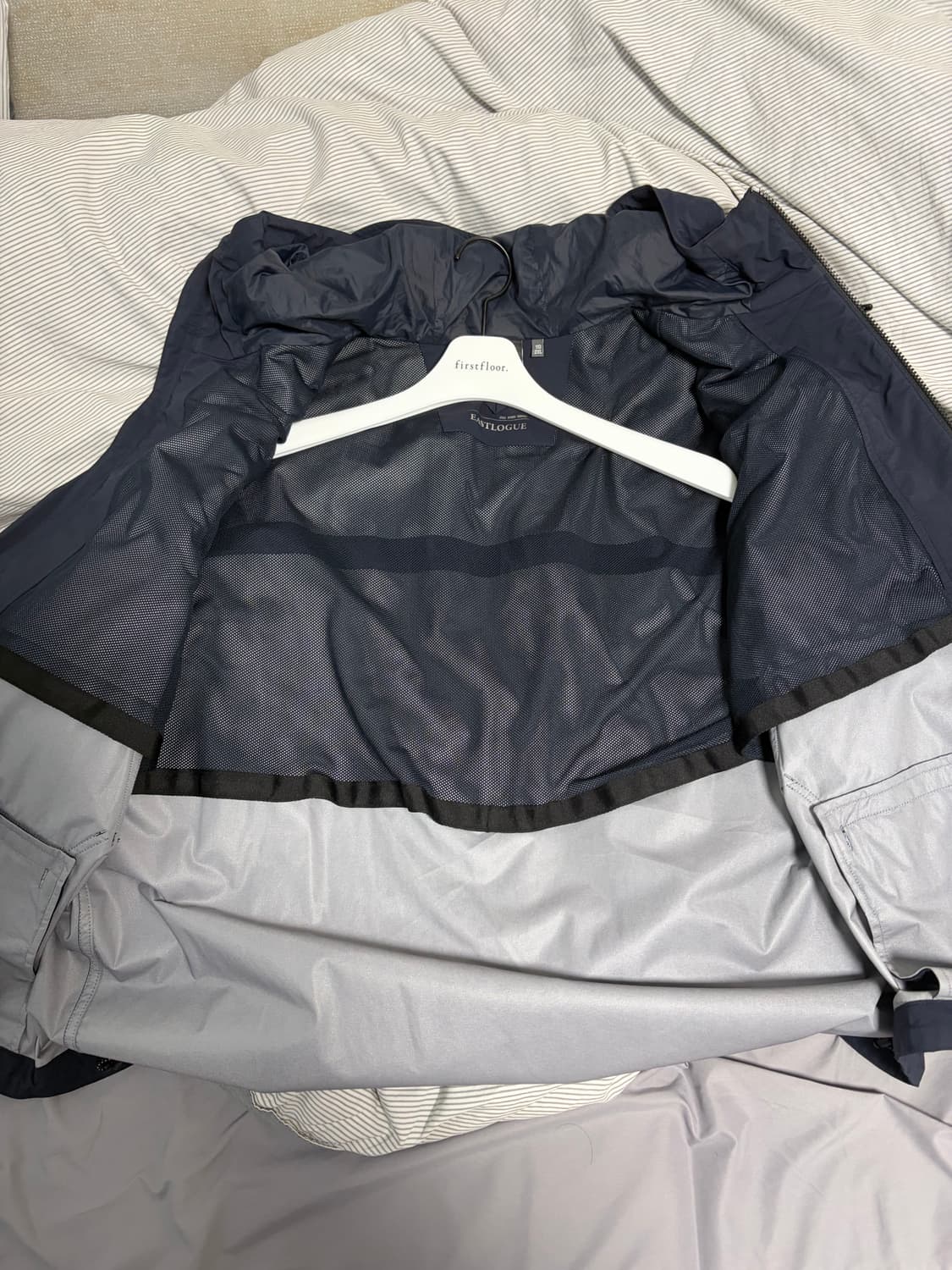 뉴발 이스트로그 바람막이 네이비 110 2XL 상품이미지3