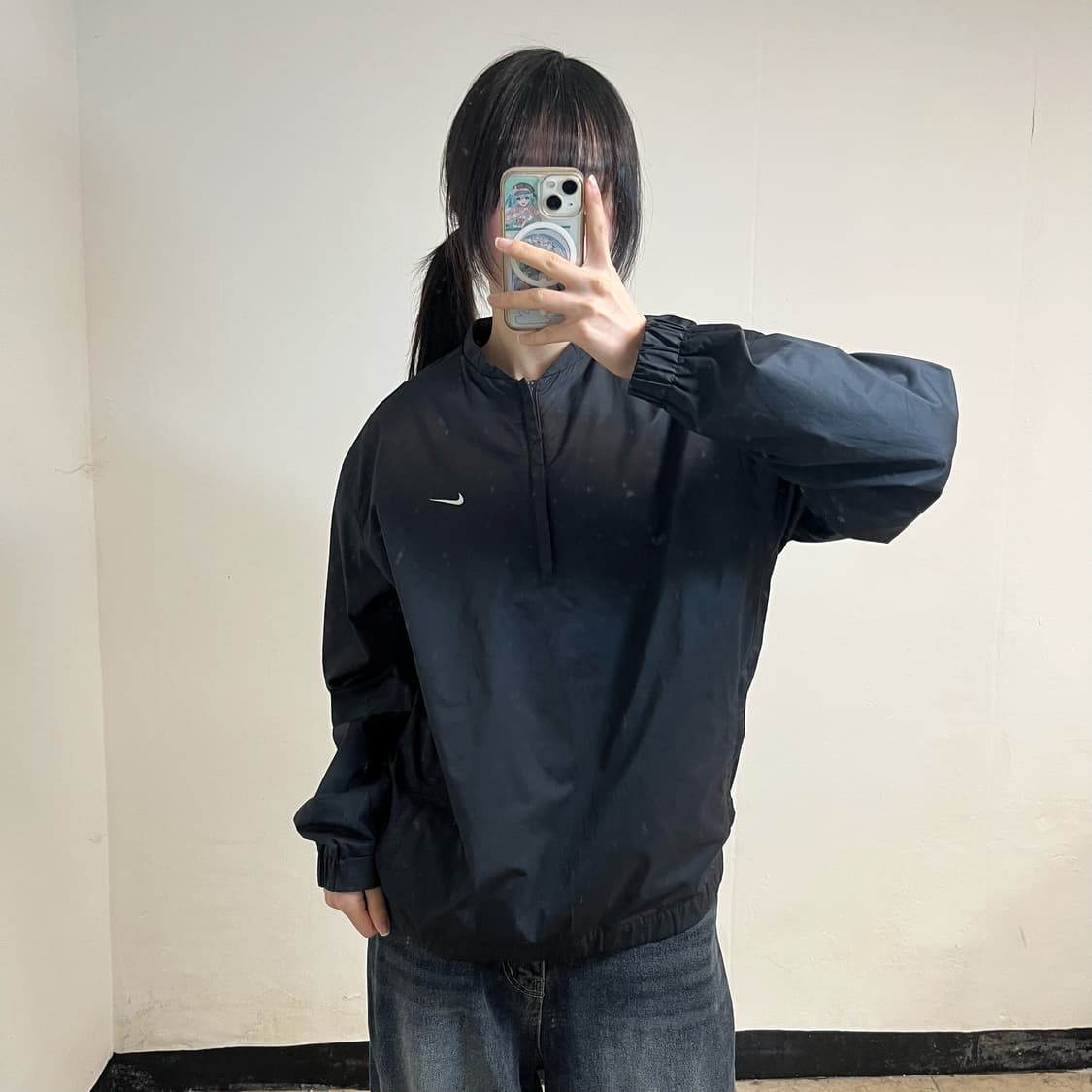 Nike Golf black windbreaker 상품이미지1