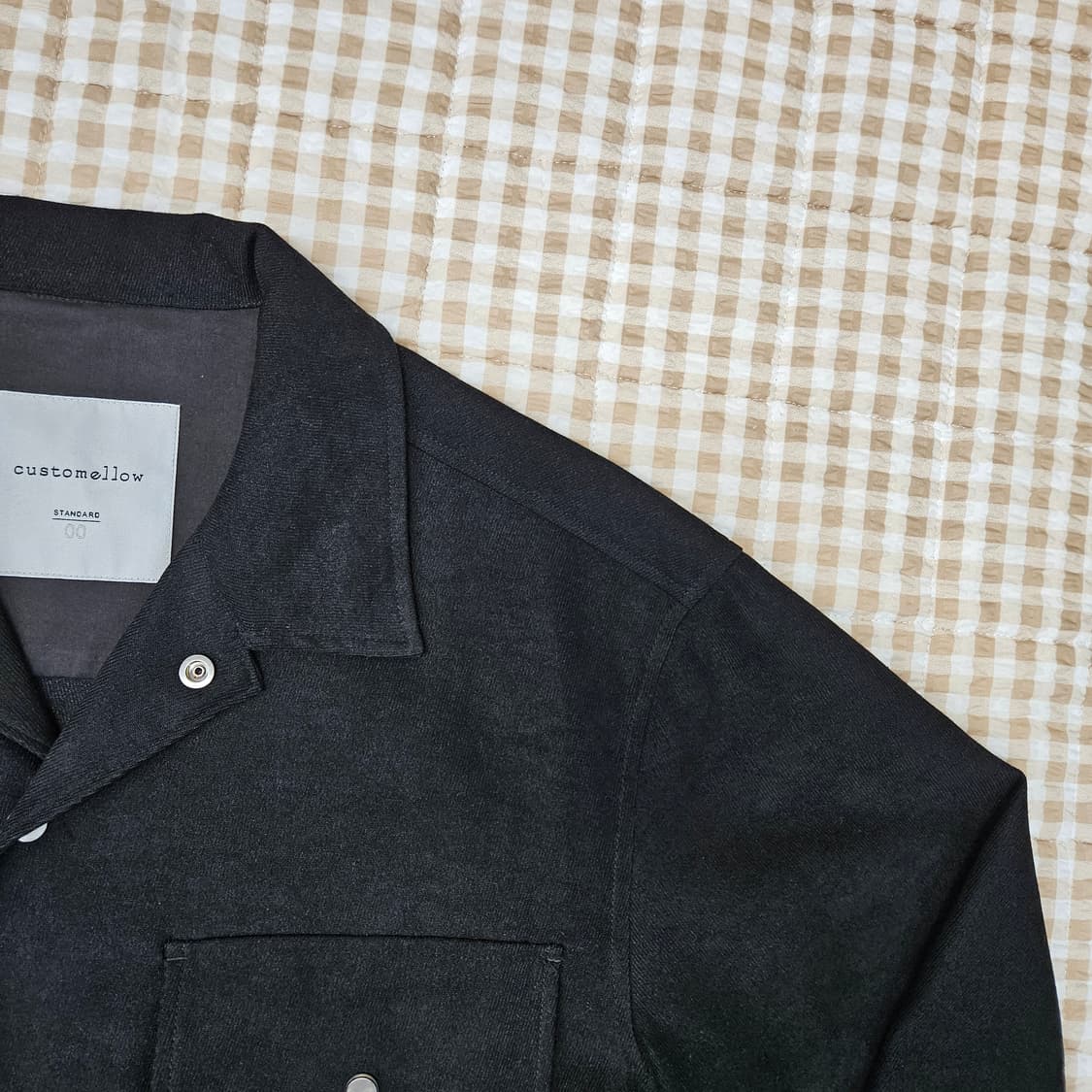 커스텀멜로우 4포켓 소포트 셔츠형 자켓 남자100~105 상품이미지4