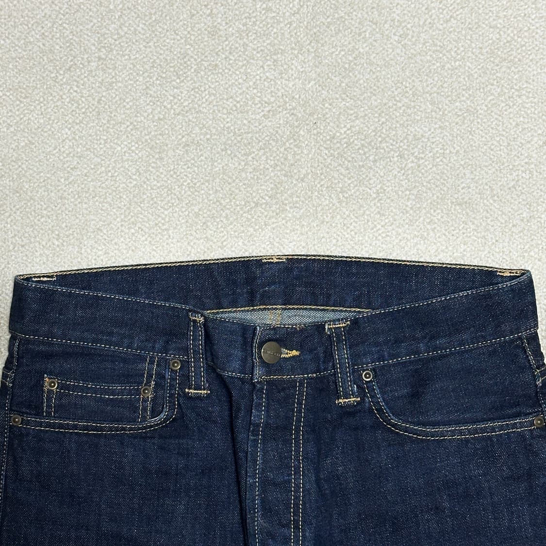 칼하트 클론다이크 숏 데님 팬츠 상품이미지3