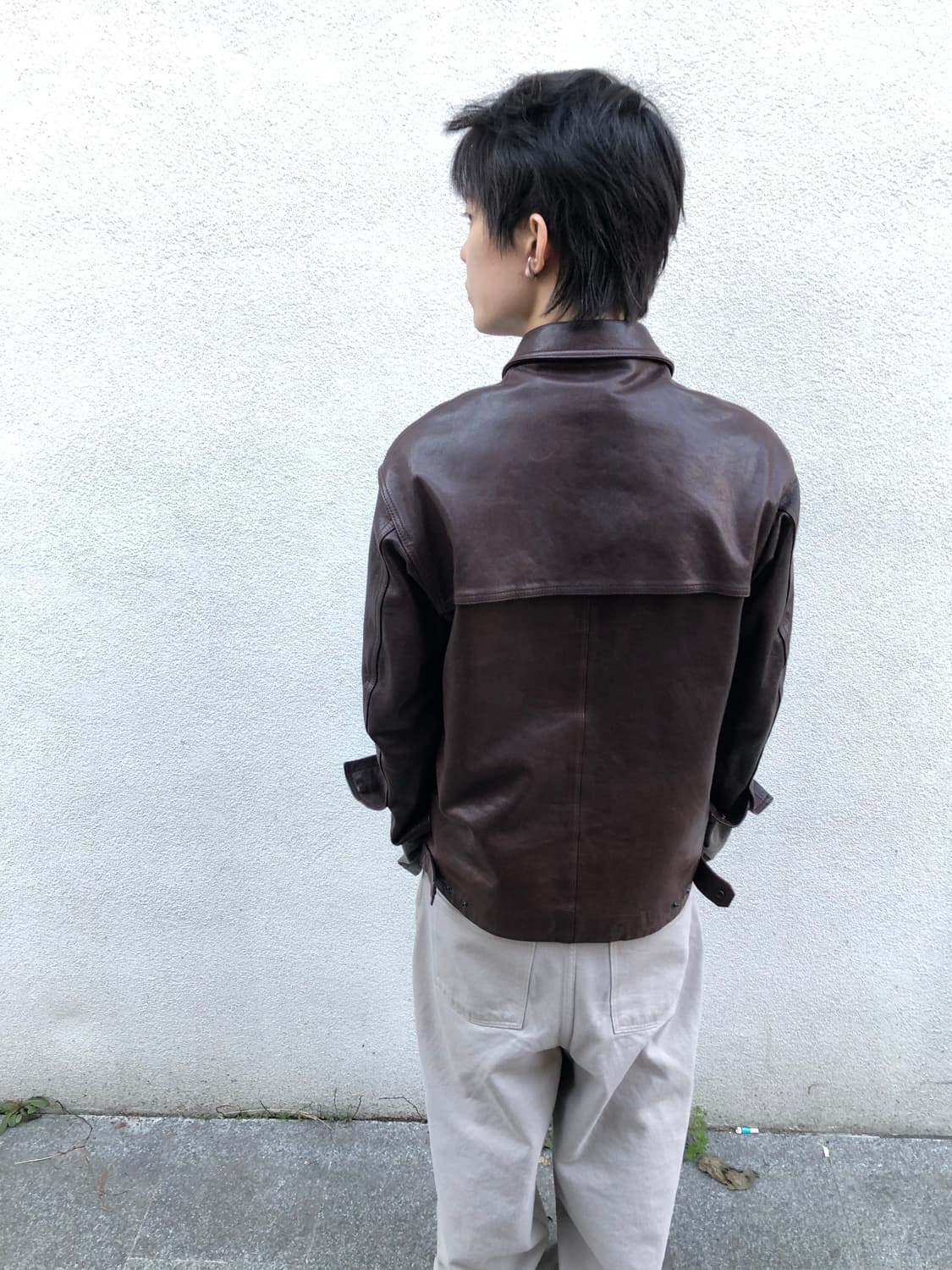 누마레 램스킨 블루종 상품이미지2