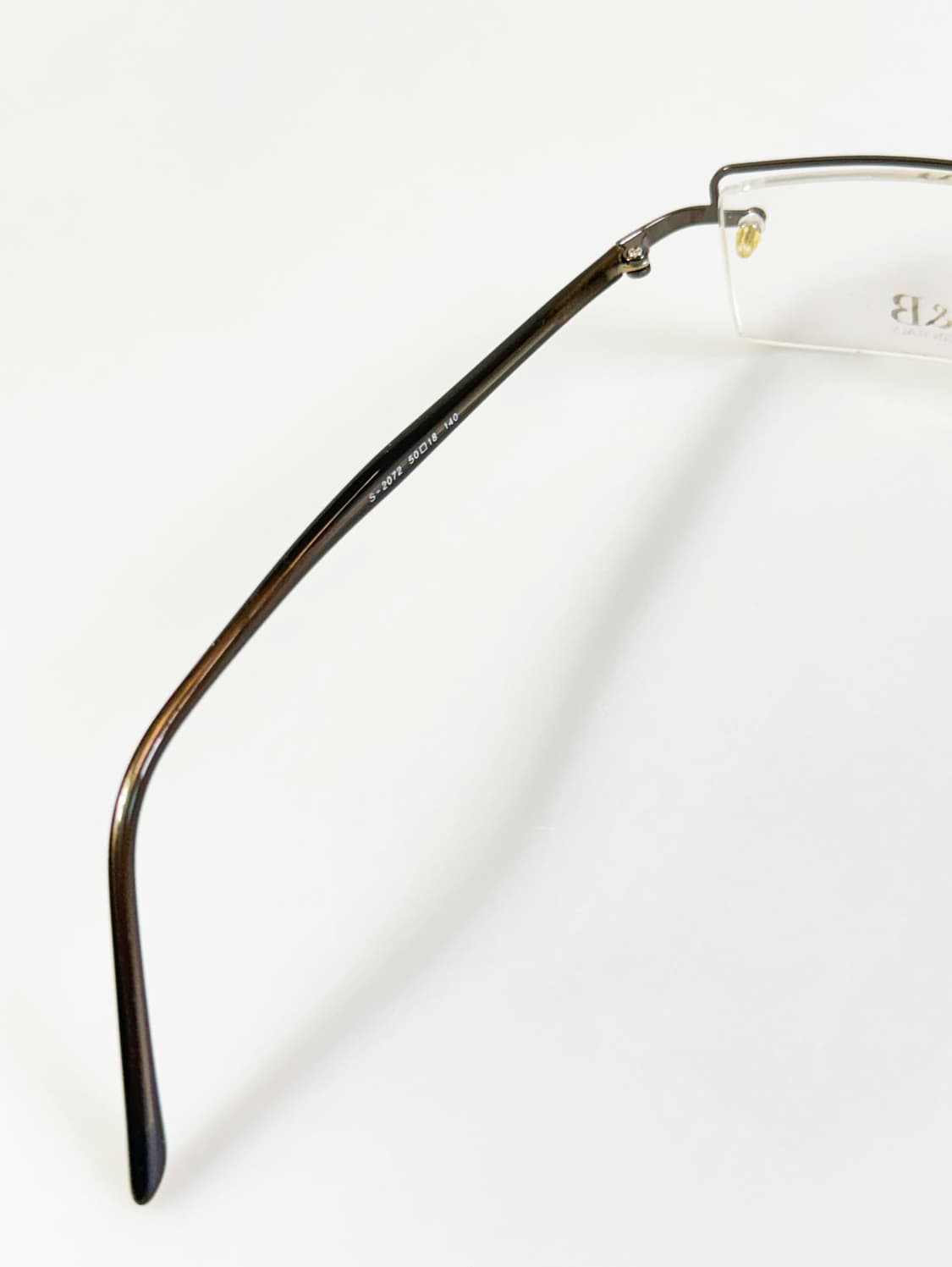 R&B EYEWEAR 반무테 스퀘어 메탈 빈티지 안경 상품이미지7