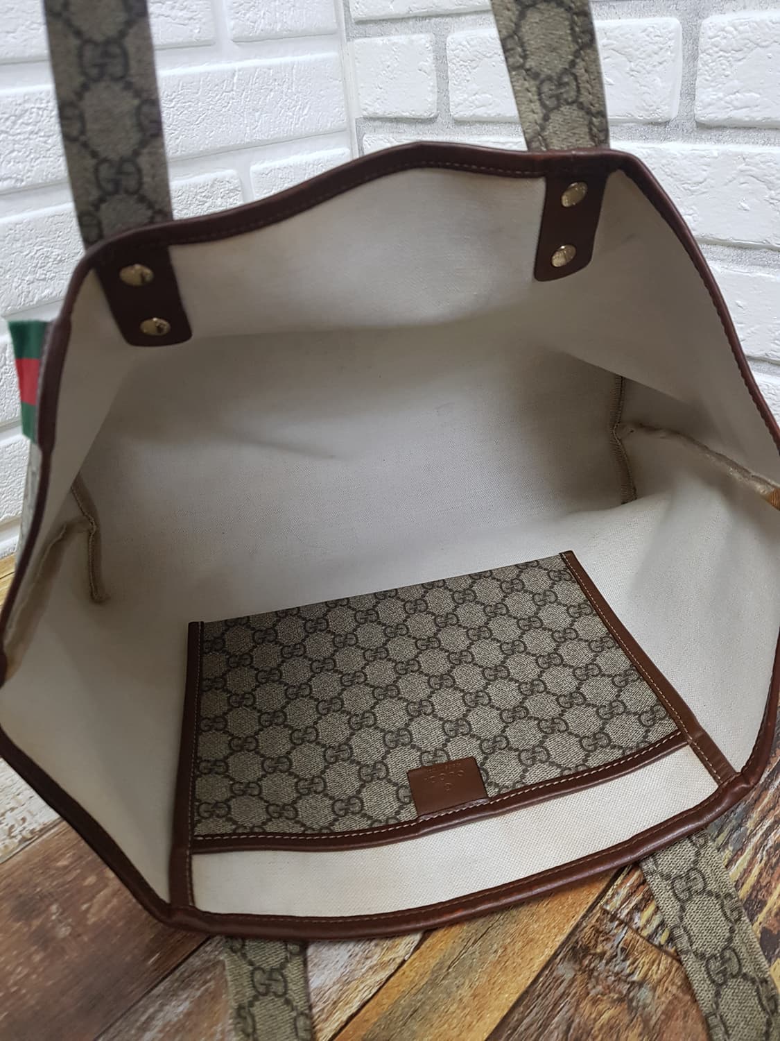 [정품] 구찌 오디피아 gg로고 쇼퍼백 상품이미지7