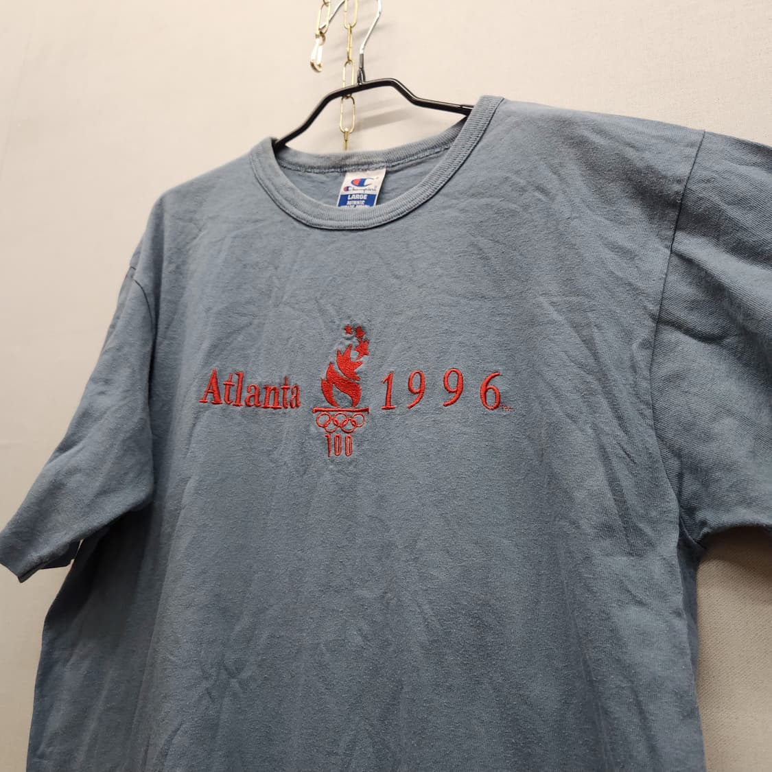 올드스쿨 챔피온 애틀란타 올림픽 USA 반팔티 L(XL) 상품이미지3