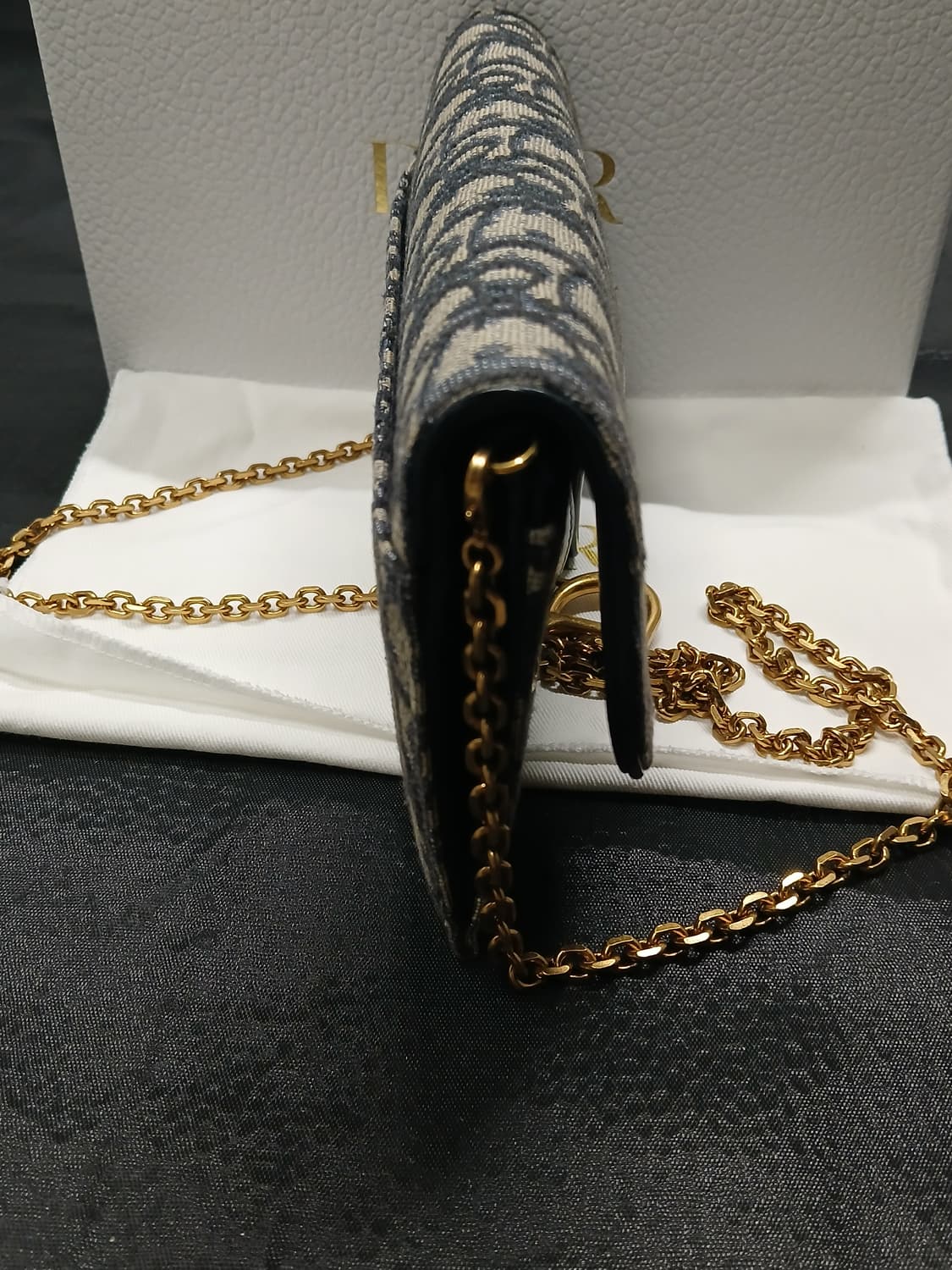 디올 오블리크 새들 체인 파우치 S5614CTZQ 상품이미지5