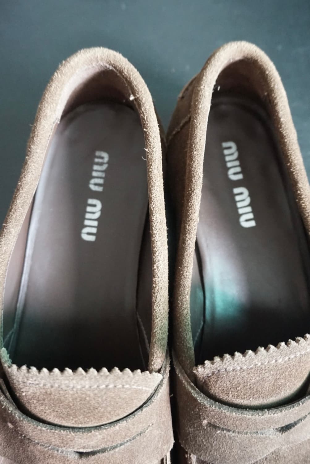 Miumiu suede loafers 상품이미지2