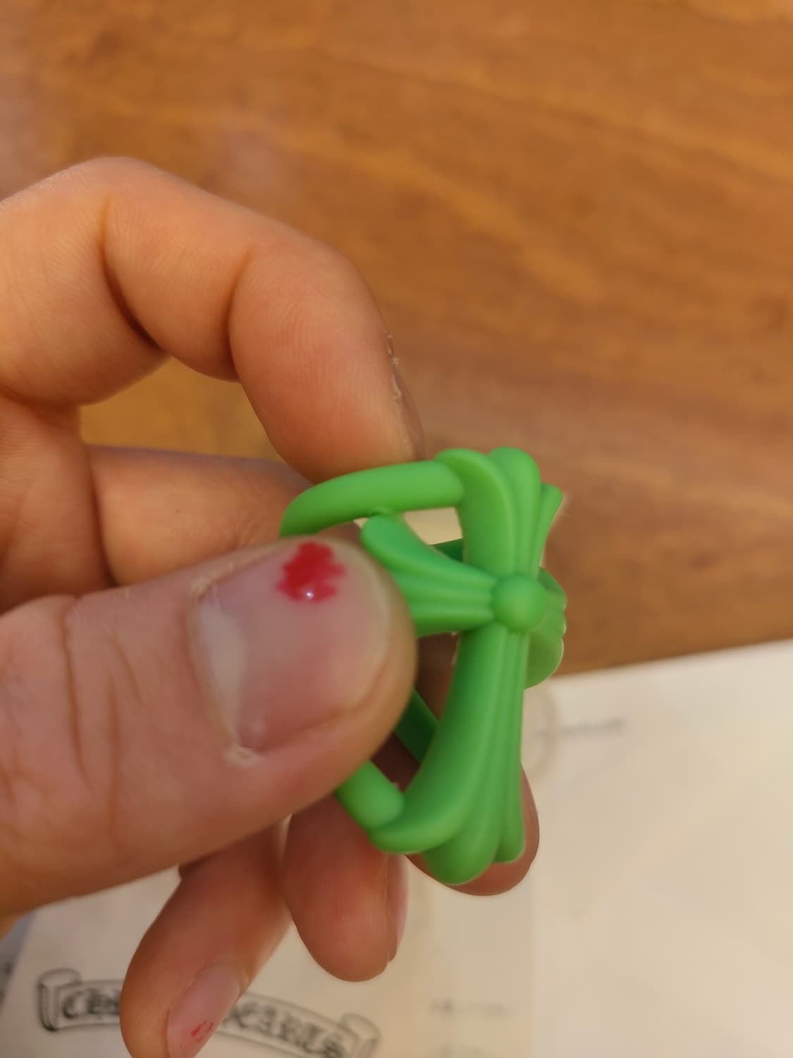 크롬하츠 아오야마 실리콘 반지 M 상품이미지3