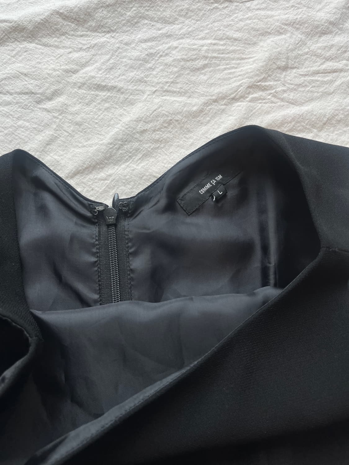 빈티지 프릴 레이어드 블랙 원피스 상품이미지3