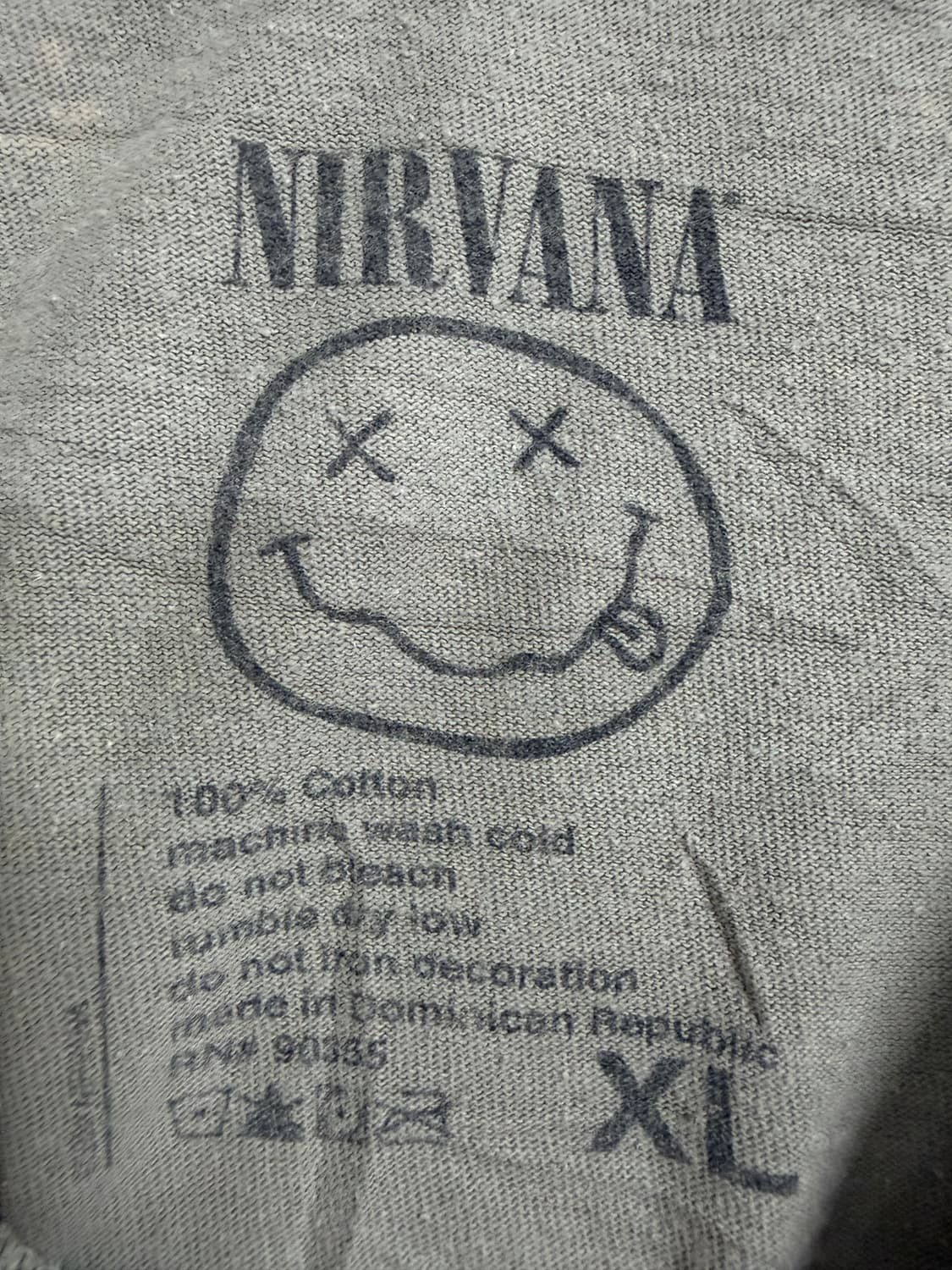 너바나 티셔츠 상품이미지3