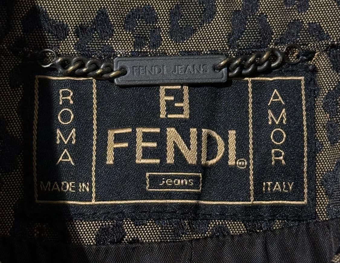 펜디 90‘s 레오파드 싱글 코트 상품이미지5