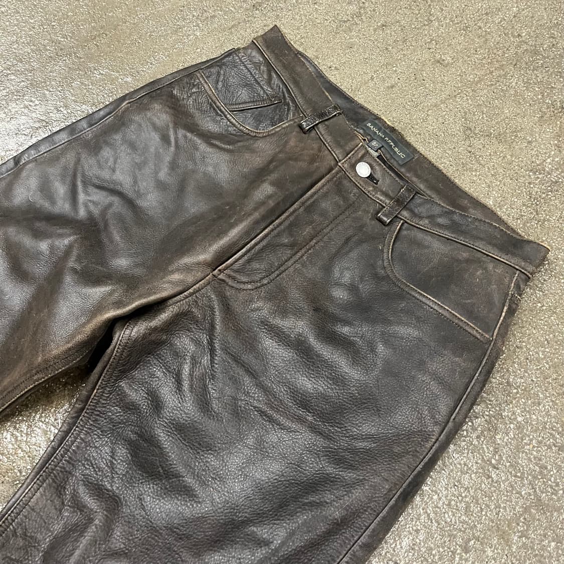 00s Banana republic 소가죽 팬츠 (31“) 상품이미지2