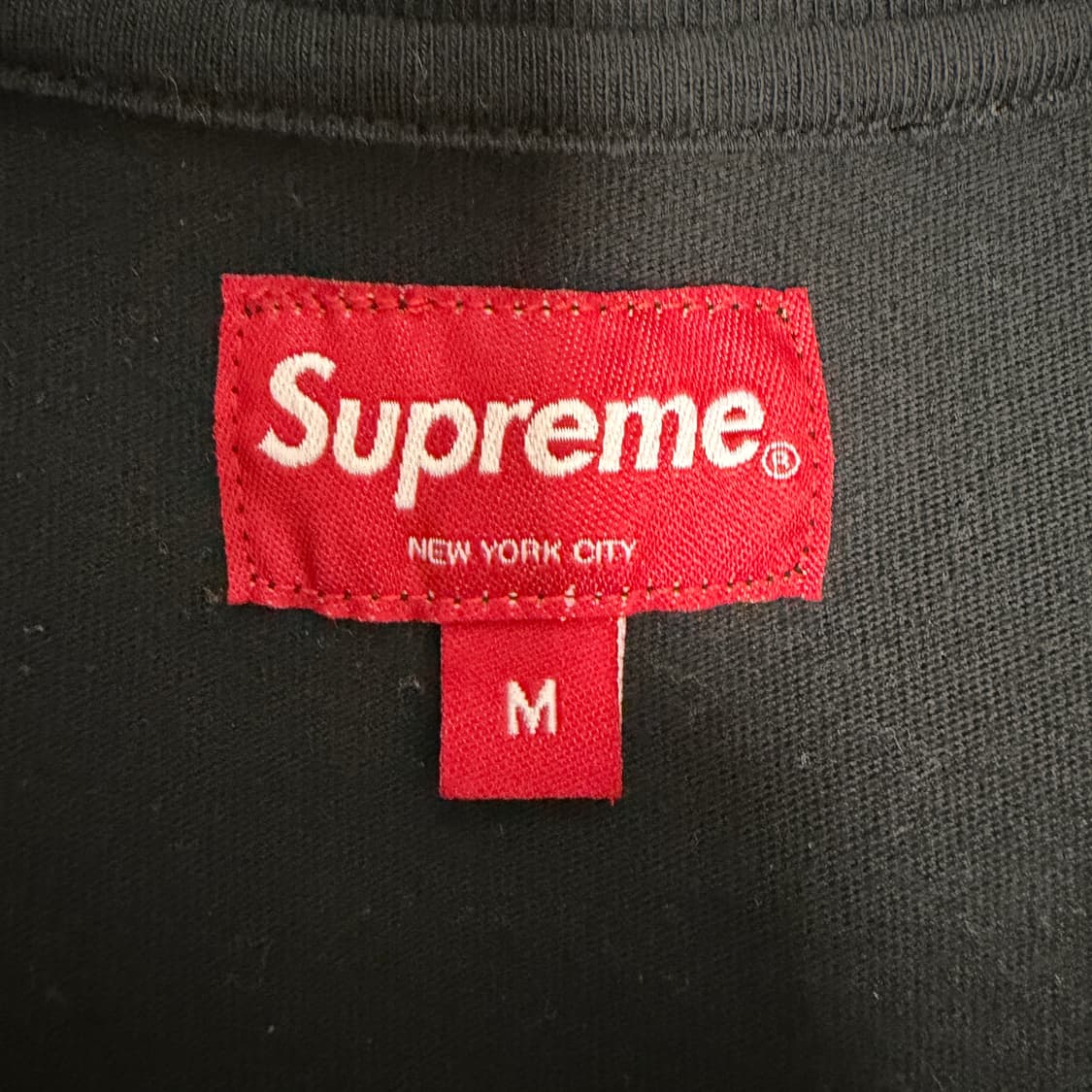 슈프림 스몰 박스 롱슬리브 티셔츠 블랙 상품이미지3