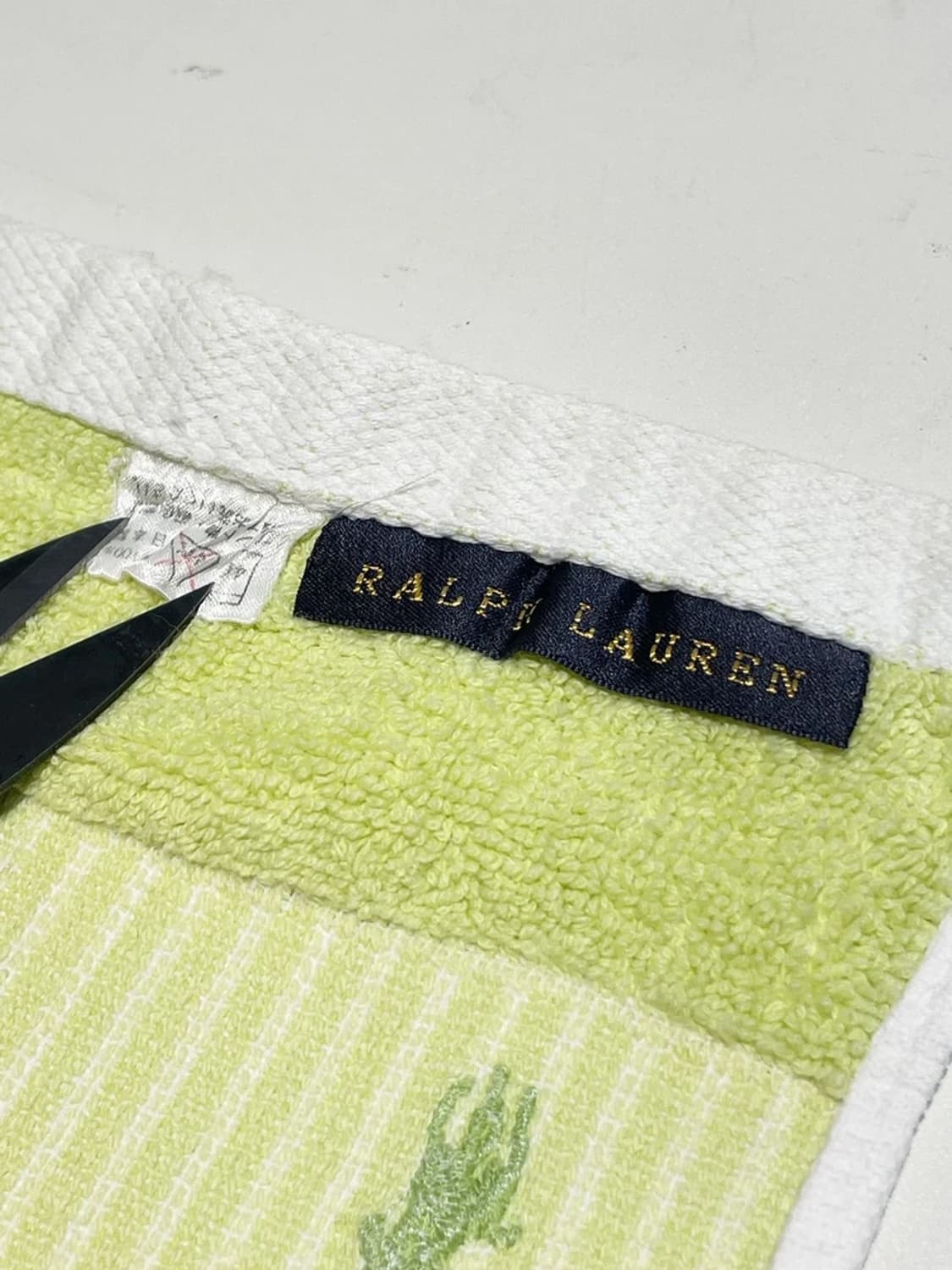 폴로 랄프로렌 00s 재팬 미니 타올 손수건 A1354 상품이미지4
