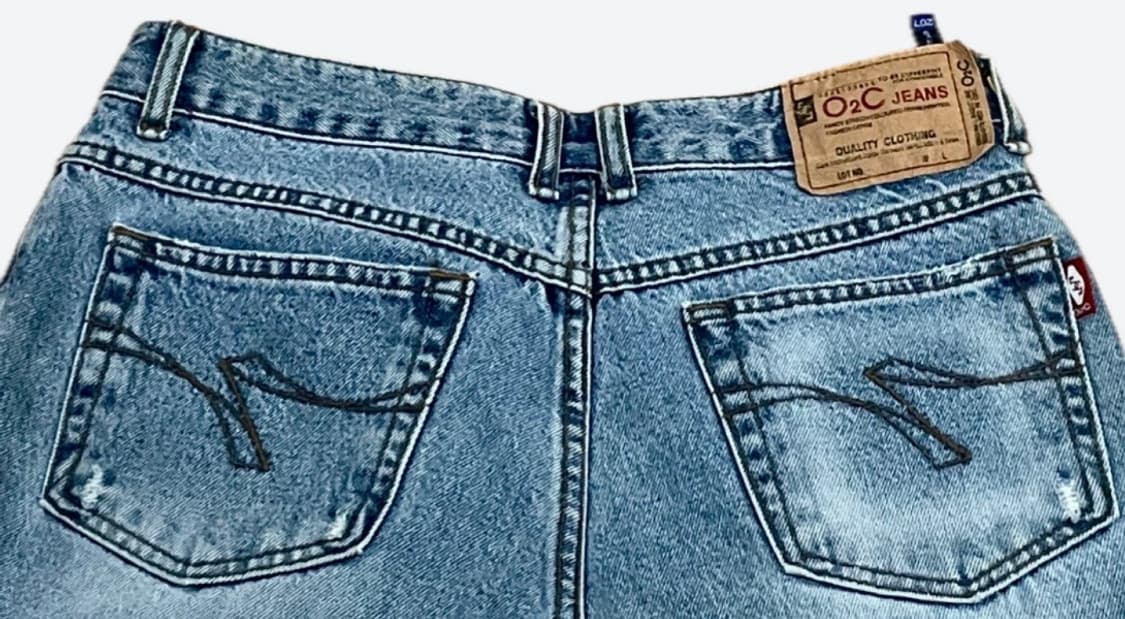 02C JEANS 디스트로이드 데님 팬츠 상품이미지3
