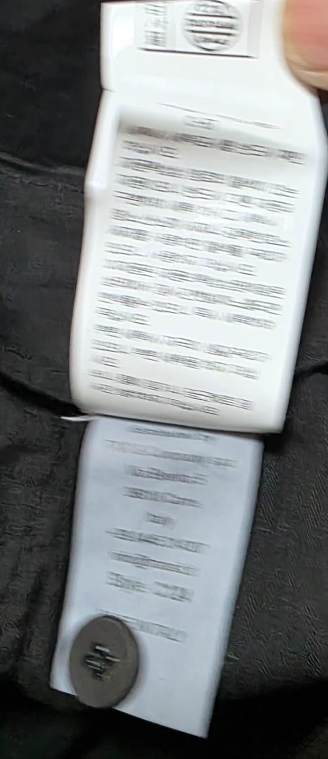 트렌짓 블랙팬츠 xs(30) 상품이미지6