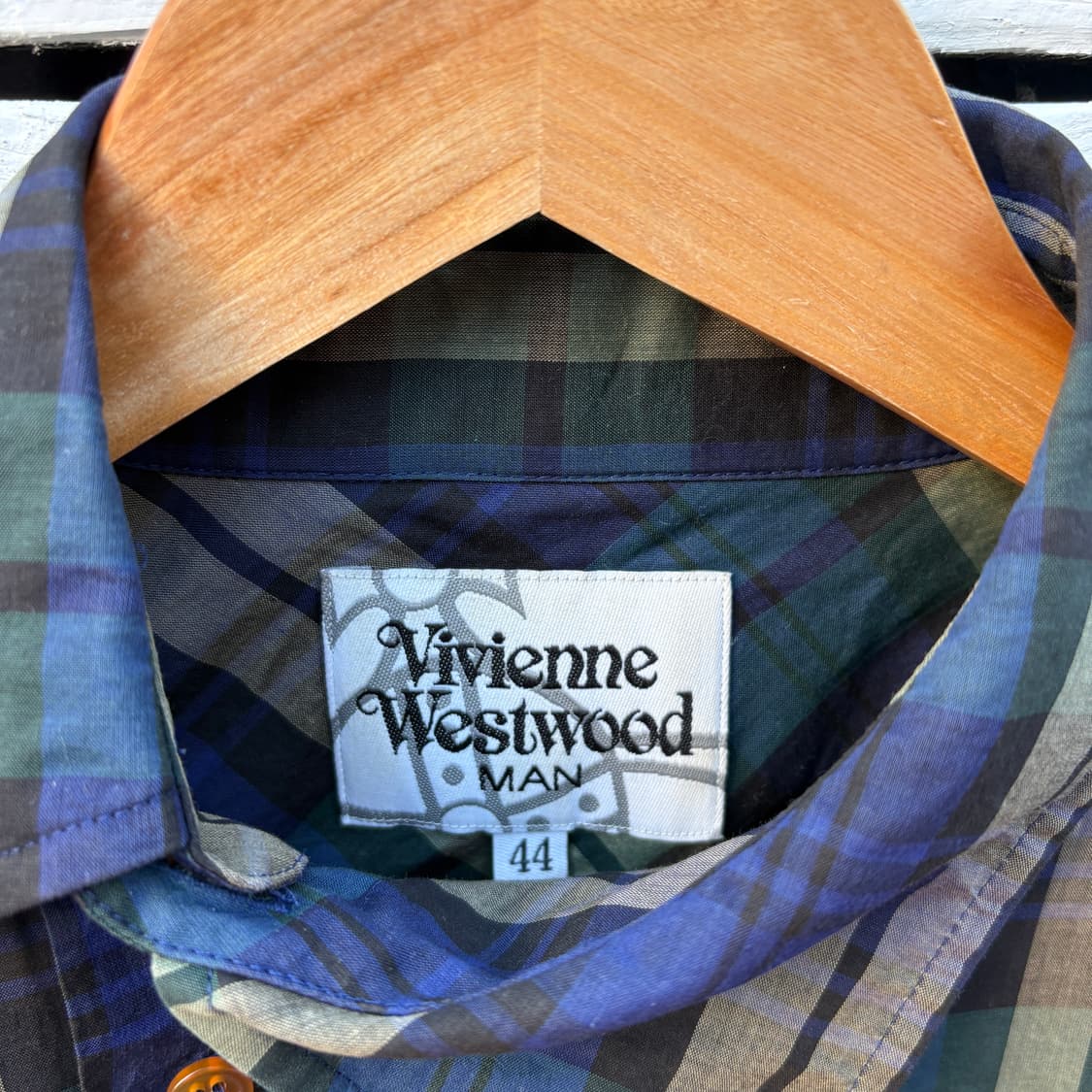 Vivienne Westwood 비비안웨스트우드 체크 셔츠 상품이미지3