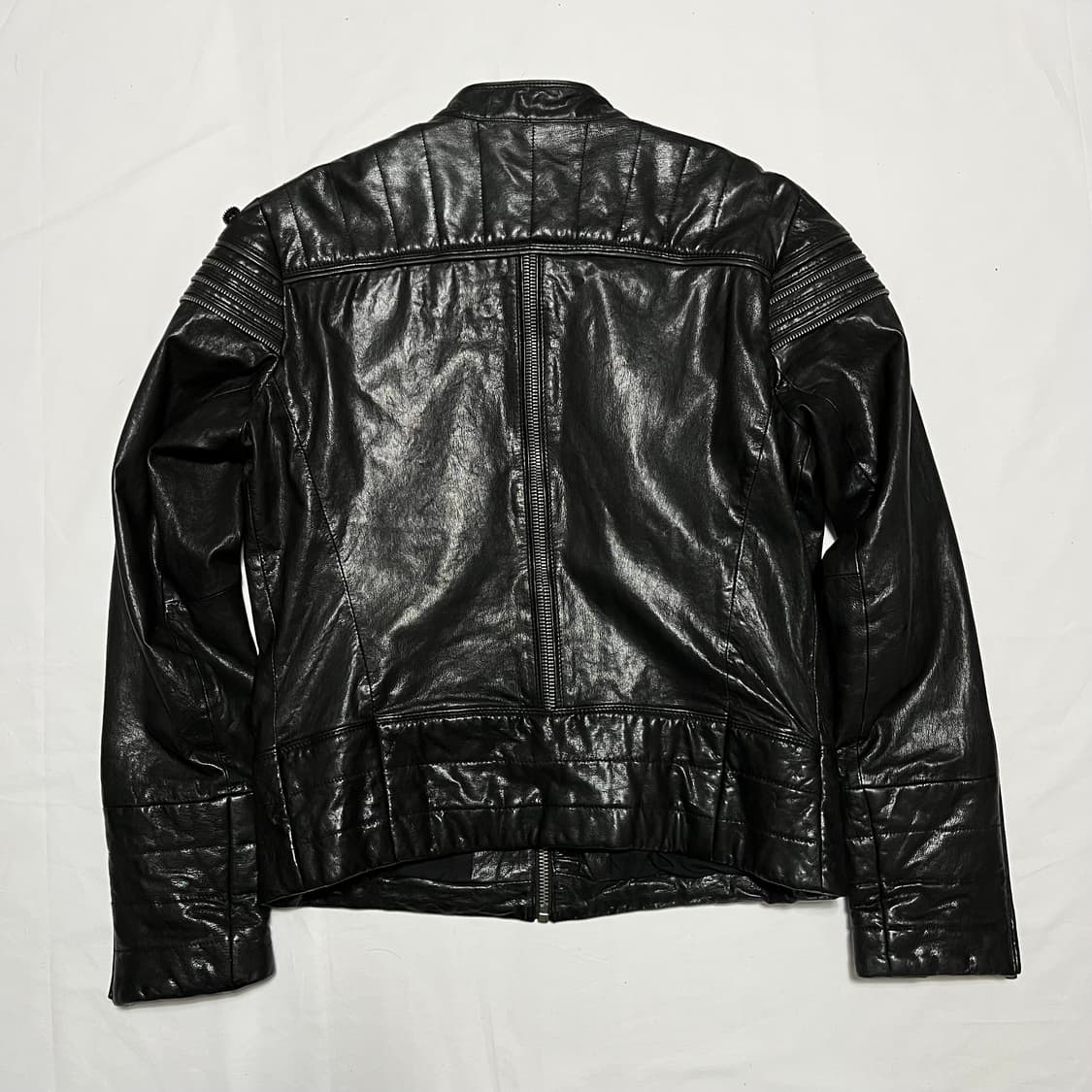 디젤 양가죽 바이커 자켓 상품이미지3