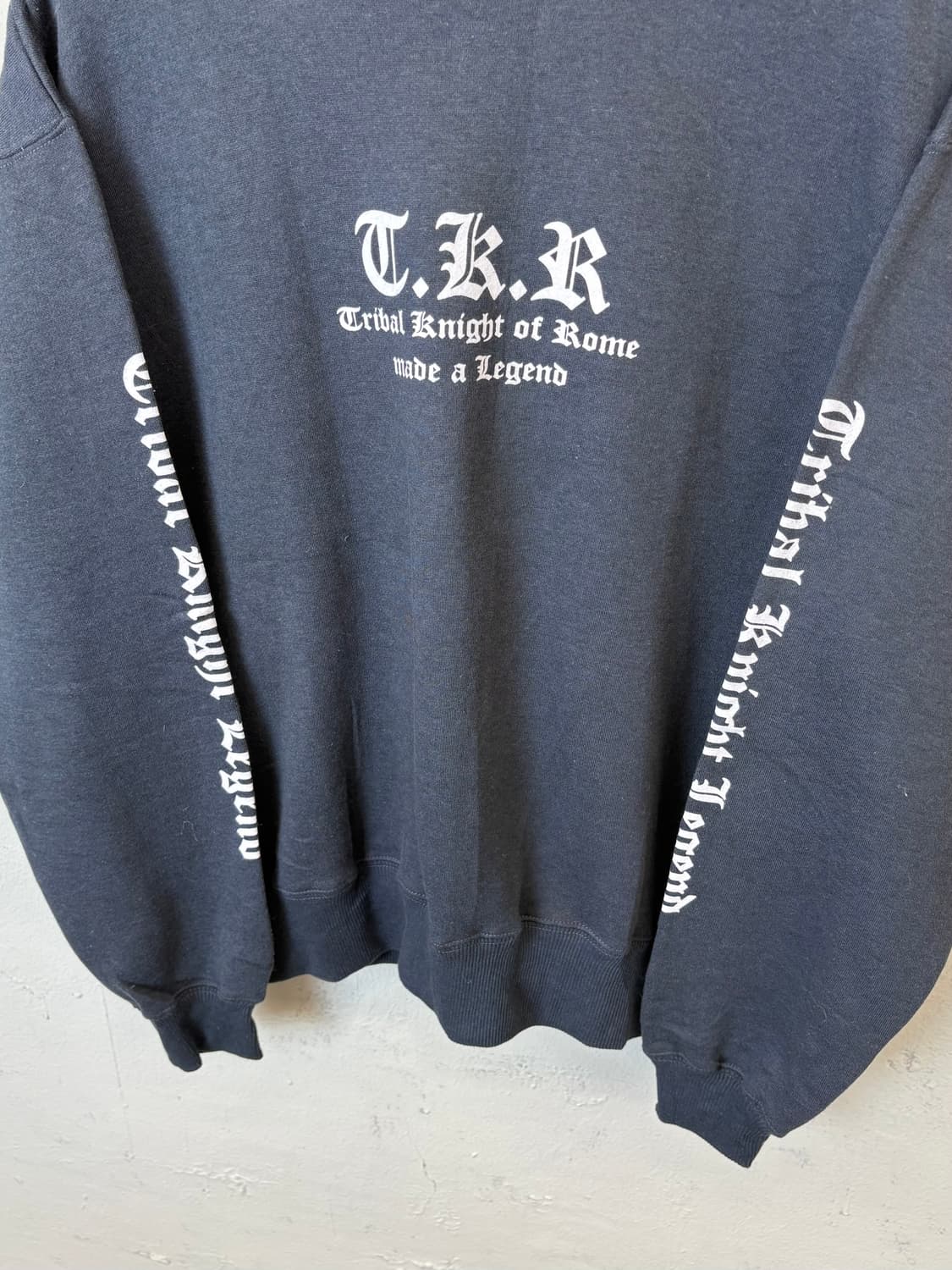 JPN 빈티지 드래곤 프린팅 맨투맨 상품이미지5