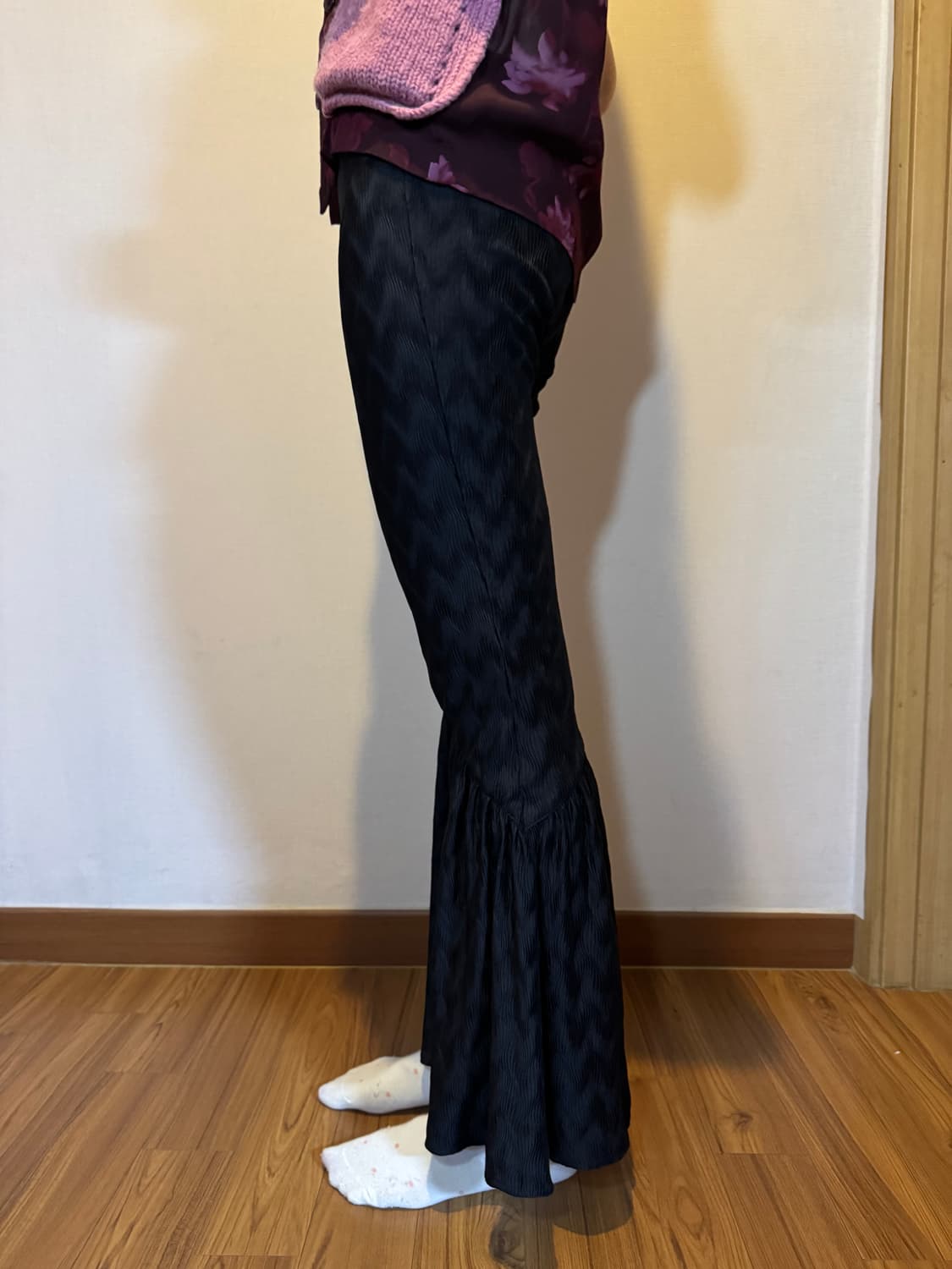 미스치프 부츠컷 팬츠 상품이미지3