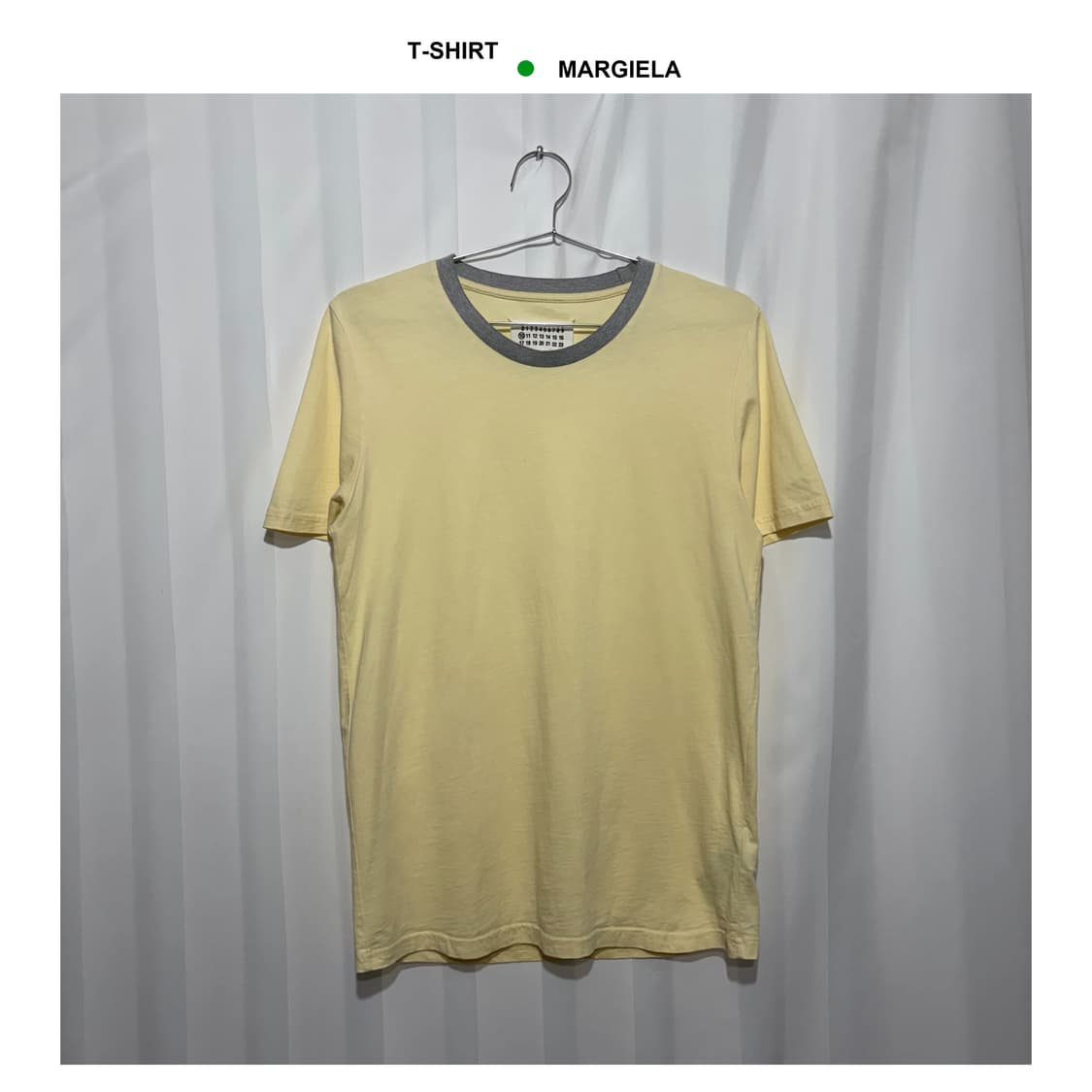 마르지엘라 백스티치 티셔츠 상품이미지1