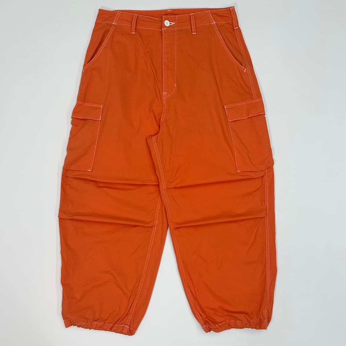 Orange wide pants 상품이미지4