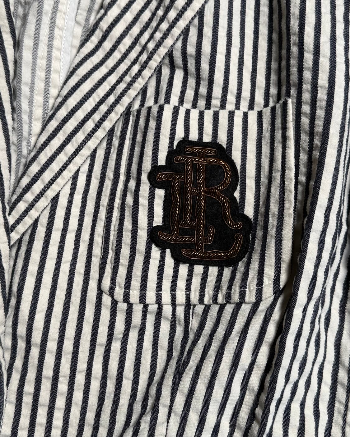 로렌 랄프로렌 시어서커 펠트 패치 자켓 10P 상품이미지3