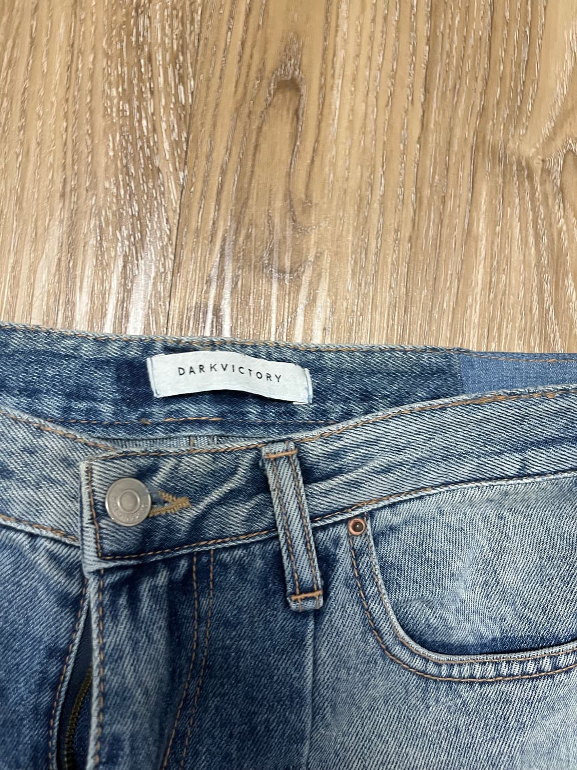 다크빅토리 투톤 청바지 29 상품이미지5