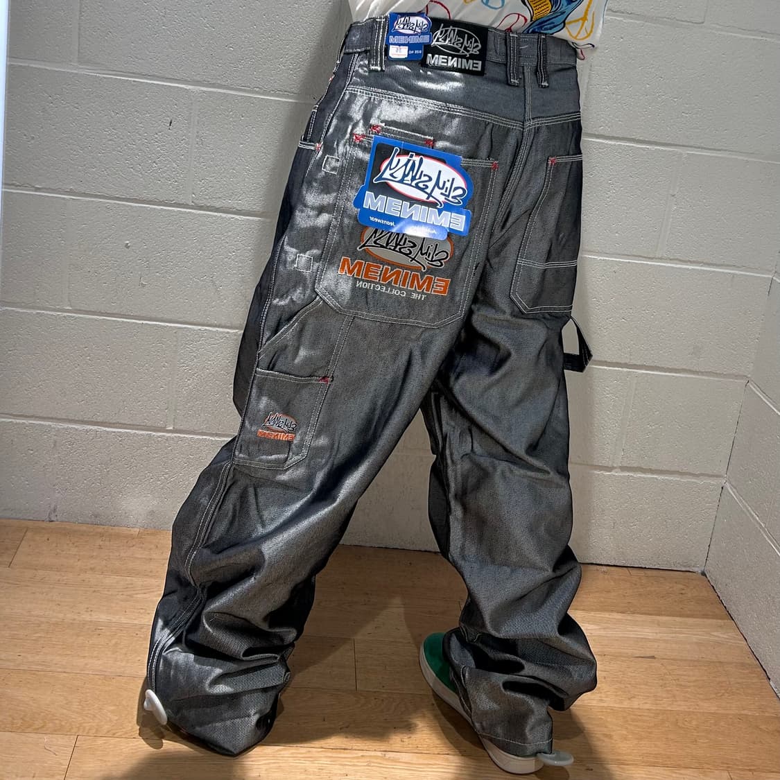 EMINEM Hip-Hop Silver Capenter Pants 상품이미지2