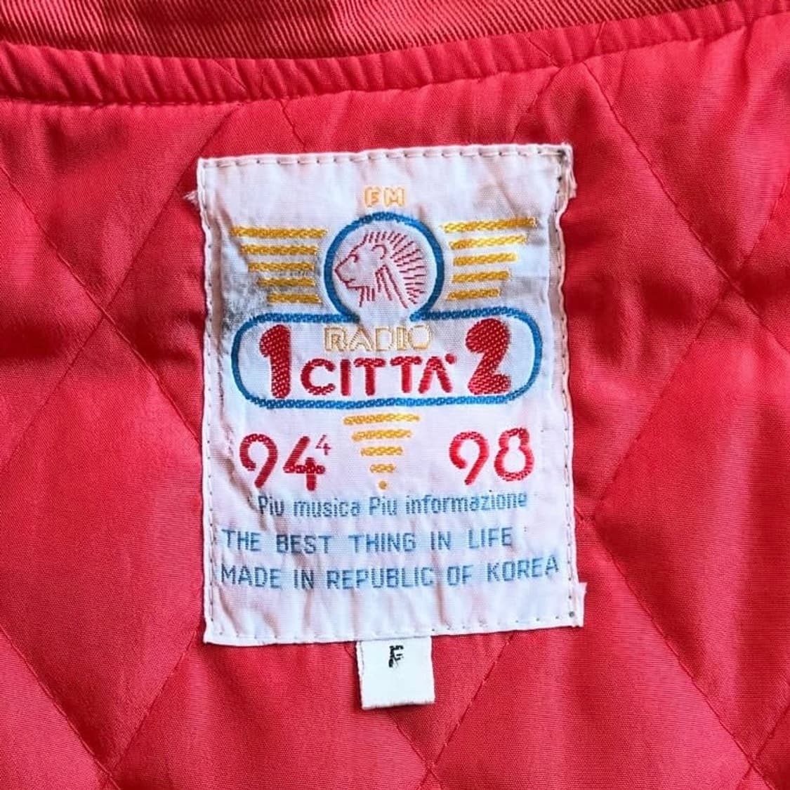 90년대 라디오시타 봄버자켓 상품이미지8