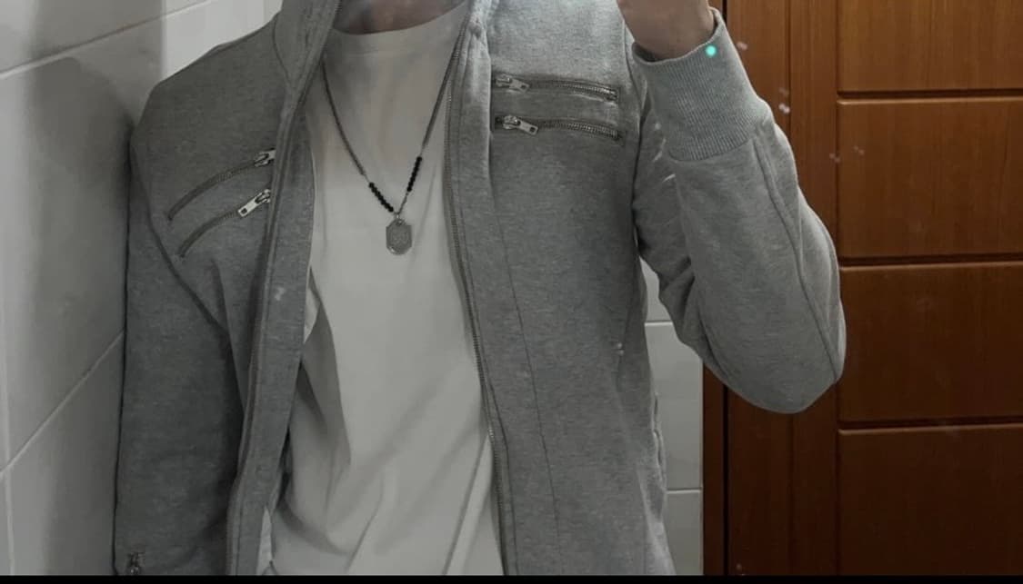 디젤 머슬핏 후드집업 상품이미지2