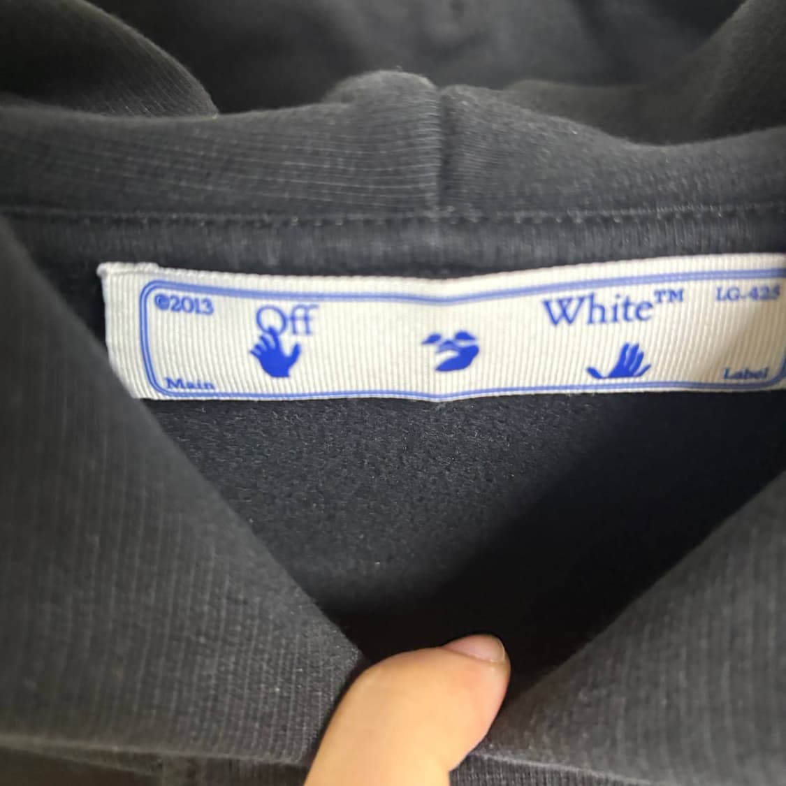 [M] 오프화이트 마커 애로우 후드티 상품이미지4