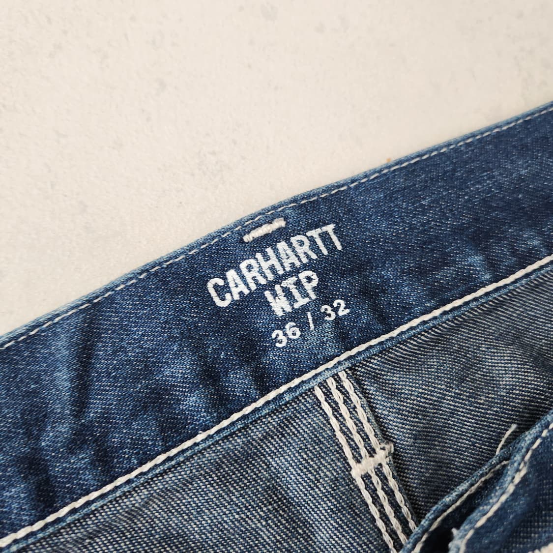 칼하트 wip 럭 싱글 니 팬츠 상품이미지6