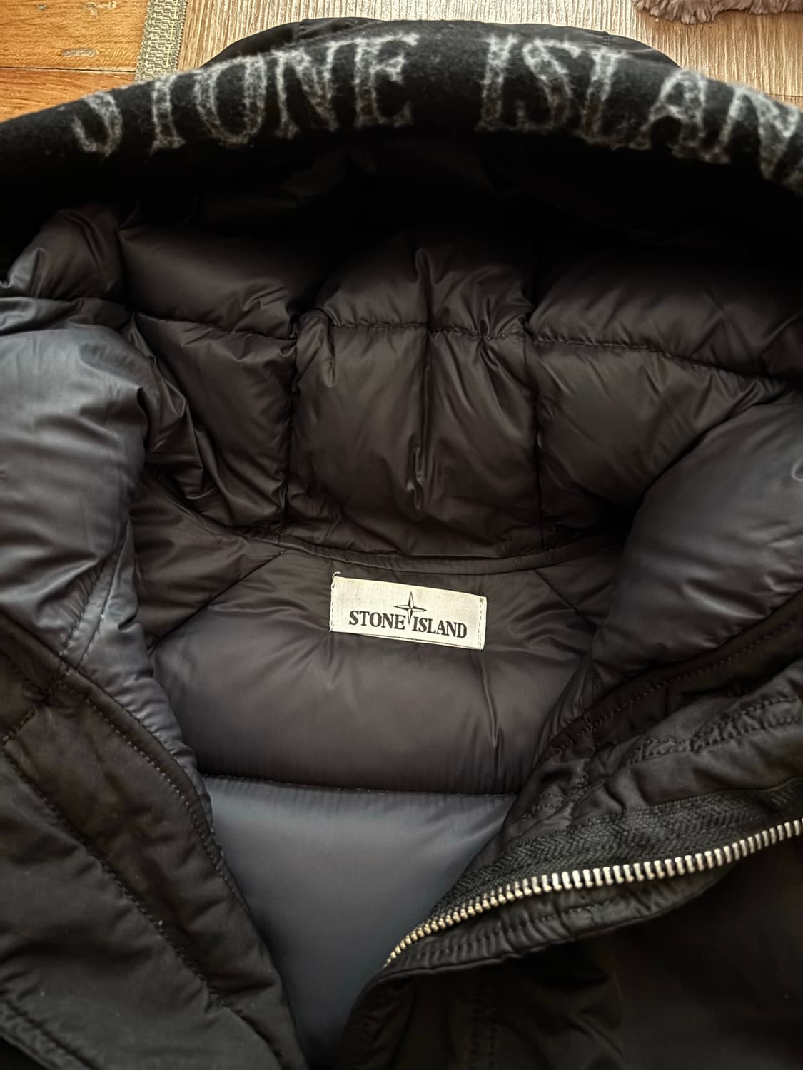 스톤아일랜드 다비드tc 롱패딩 블랙 xl 상품이미지3