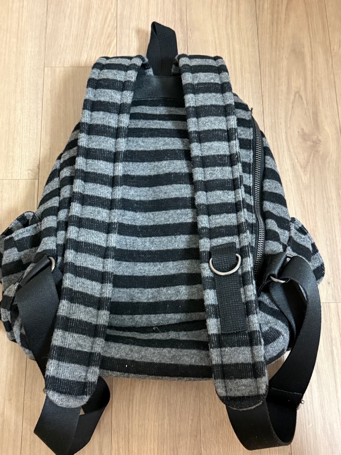파히섬 텐스댄스 울 스트라이프 백팩 가방 상품이미지3