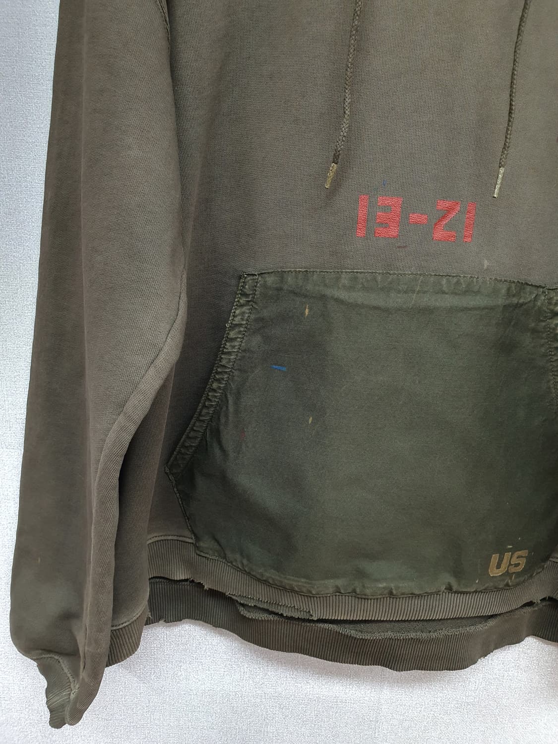 나이젤카본 후디 빈티지 커스텀 [ 밀리터리 테이스트] 상품이미지5