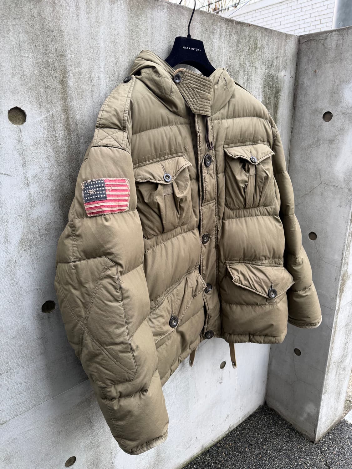 VTG Polo RalphLauren millitary parka xxl 상품이미지2