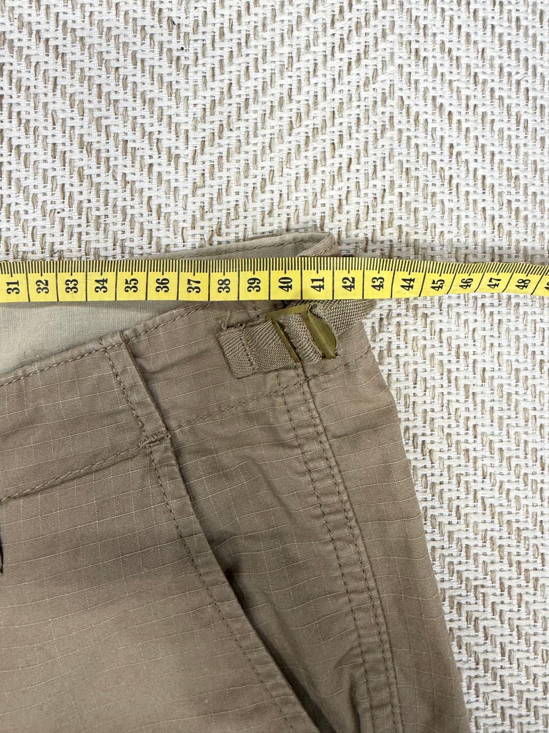 정품) 칼하트 WIP 베이지색 카고 바지 32 상품이미지9