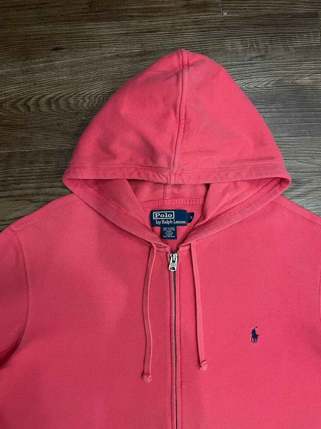 폴로 랄프로렌 핑크 후드집업 상품이미지2