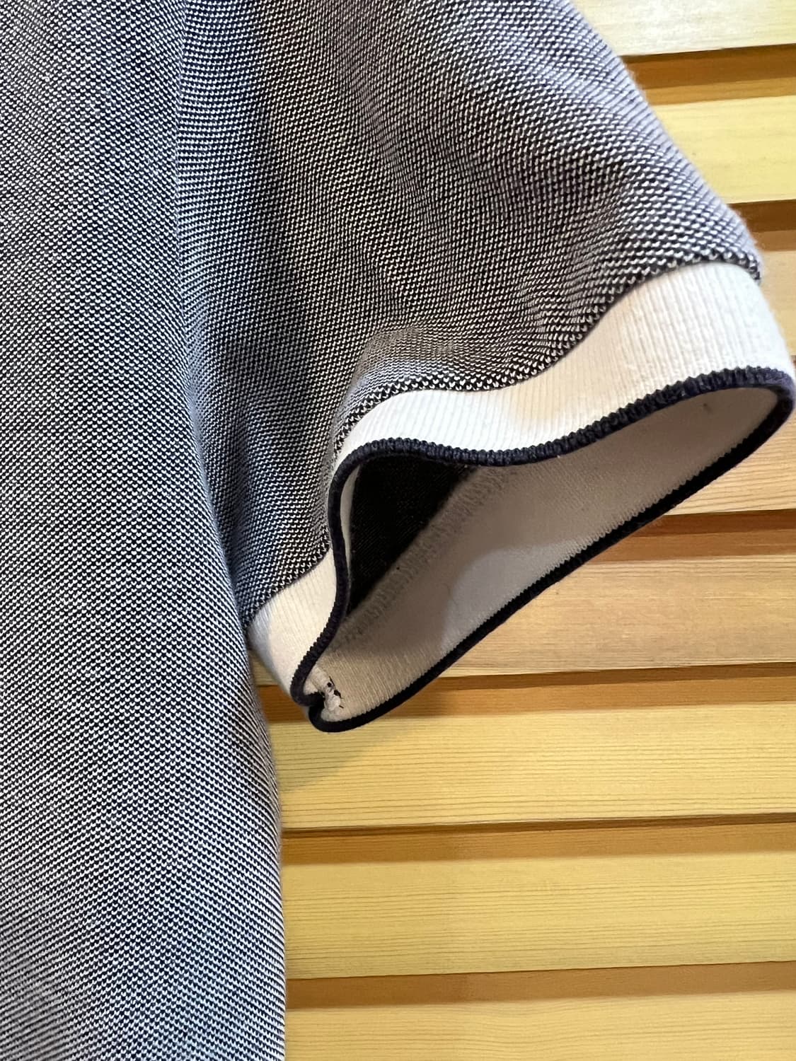 라코스테 남성 보카시네이비 차이나카라티셔츠 PK반팔티셔츠 상품이미지4